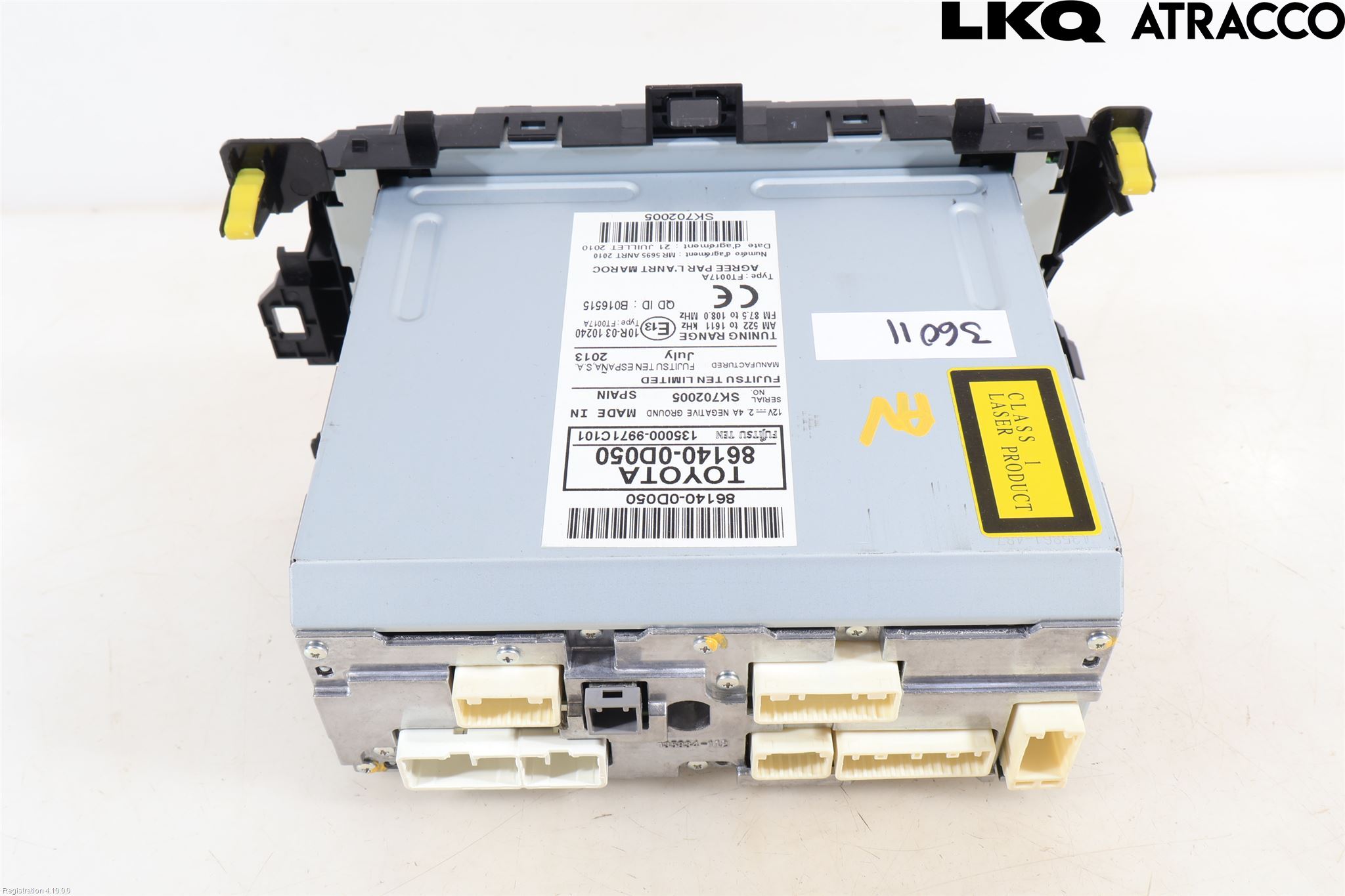 Toyota YARIS XP130 12-14 Cd Radio - Multimediapanel