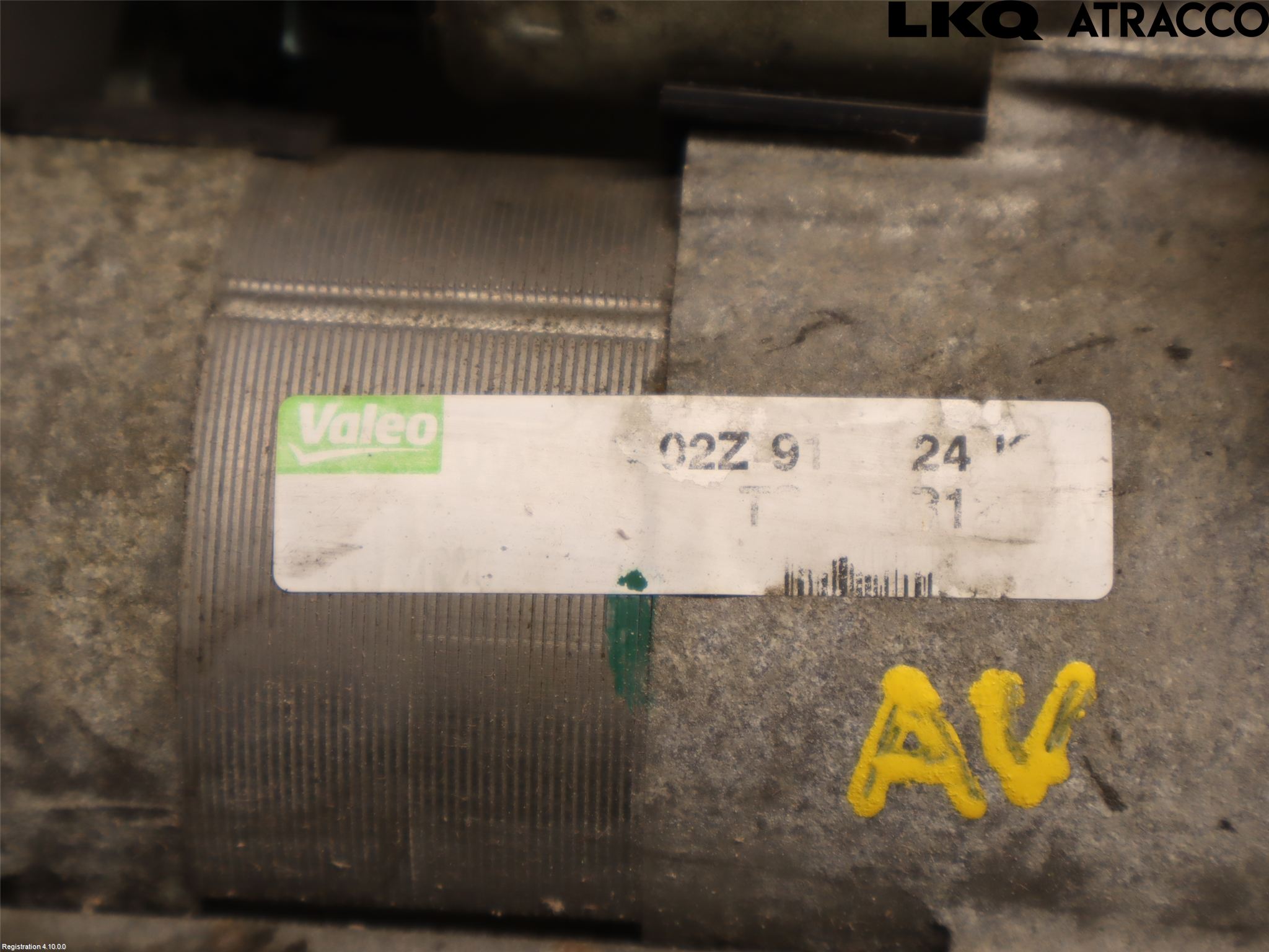 Volkswagen VW CADDY 11-15 Startmotor Diesel