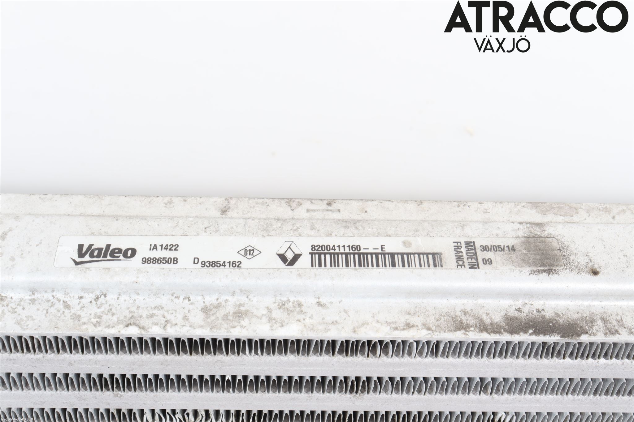 Opel VIVARO 01-14 Laddluft-Intercooler Kyl