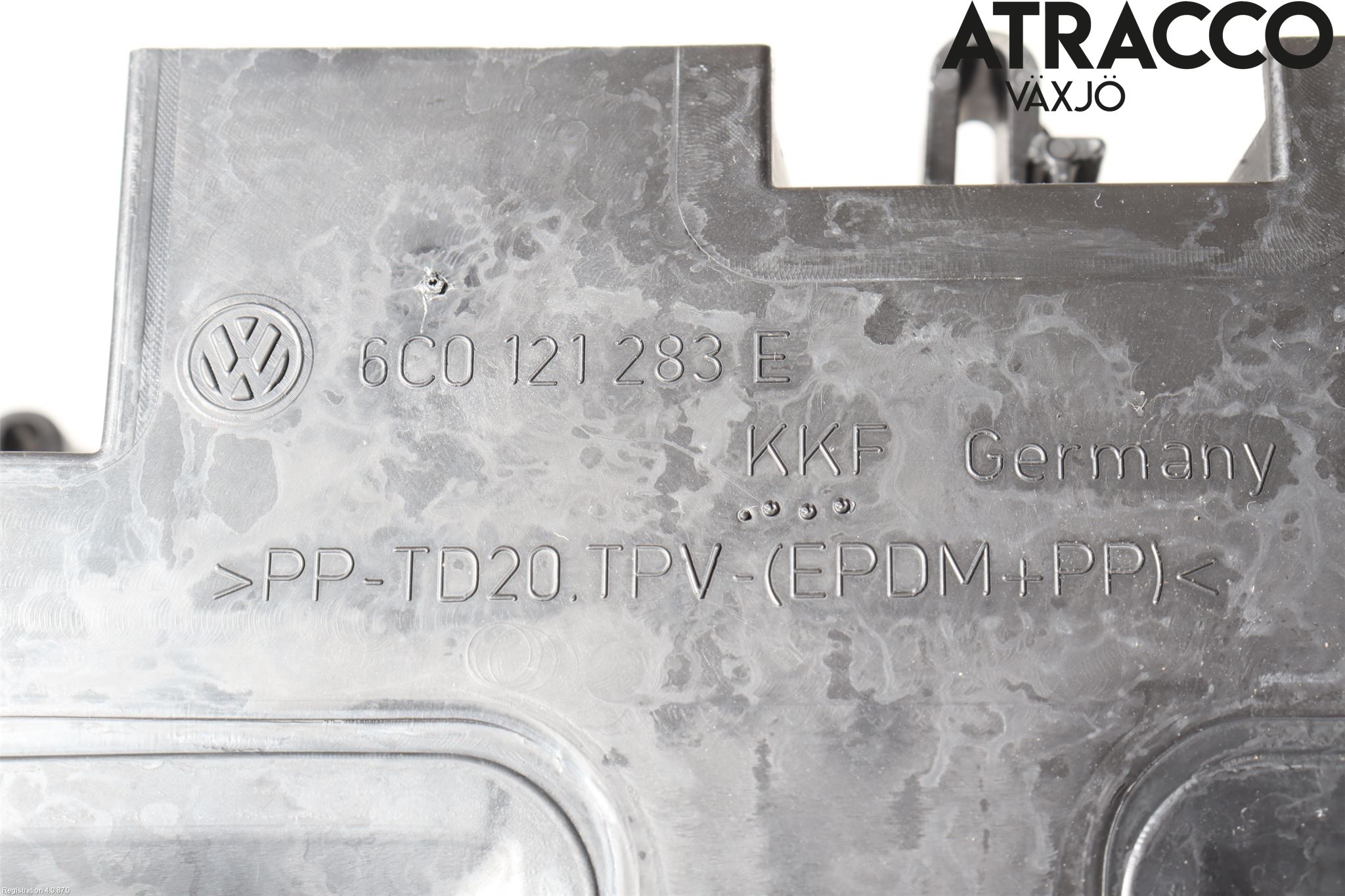 Volkswagen VW POLO 10-17 Deflektor Plåt-Plast Kylning