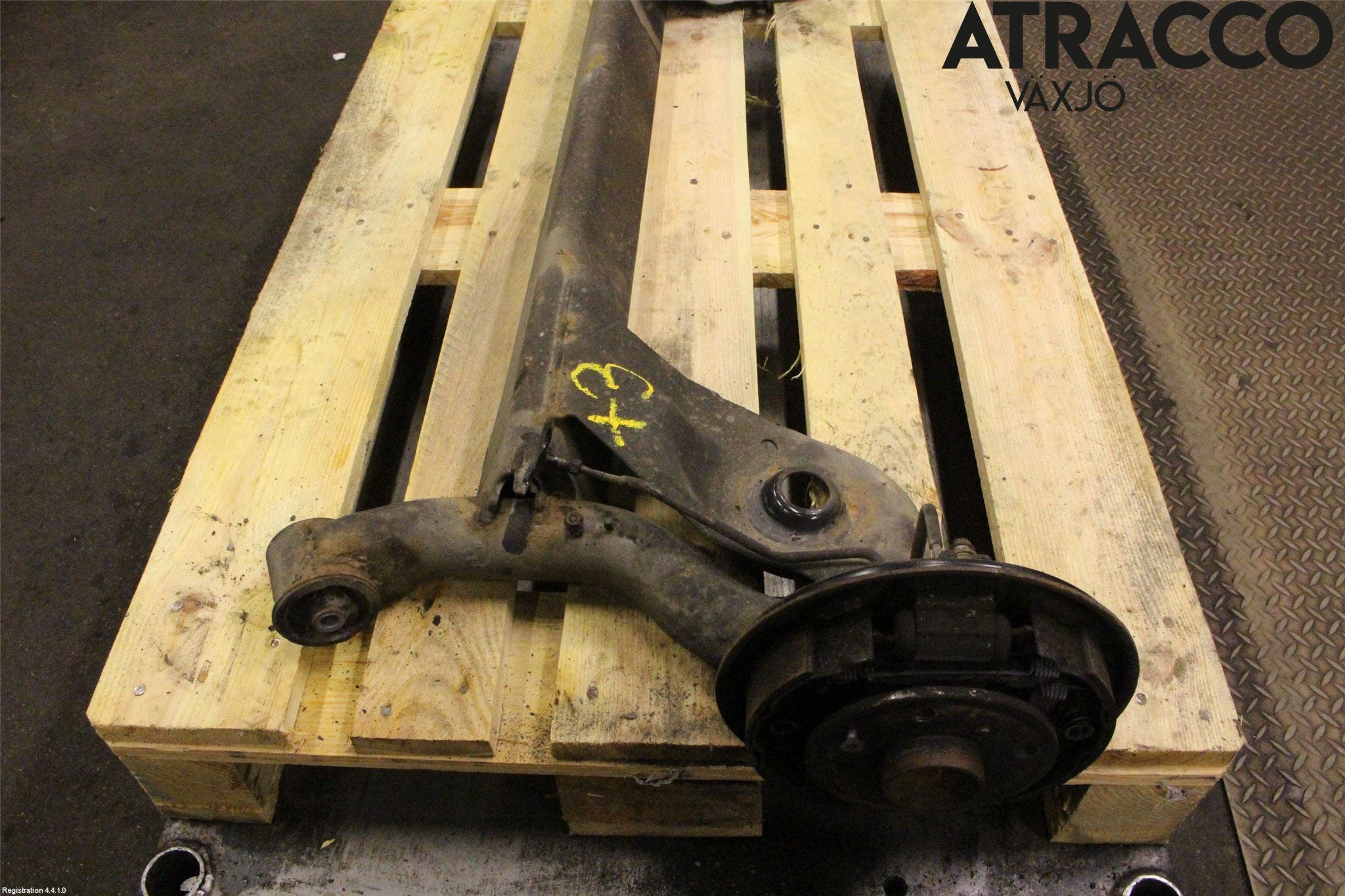 Toyota AYGO 06-14 Bakaxelbalk