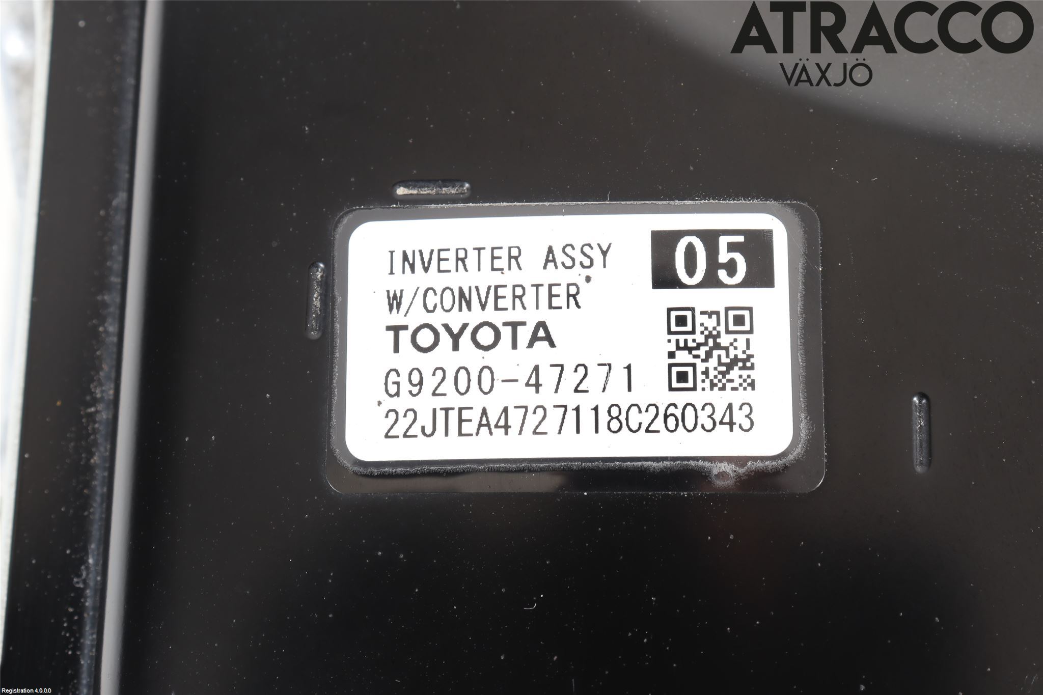 Toyota PRIUS (ZVW50) 16-21 Hybridconverter