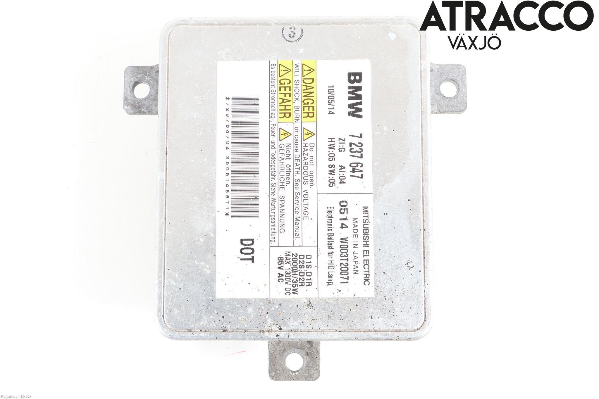 BMW X1 E84 10-15 Styrenhet Strålkastare