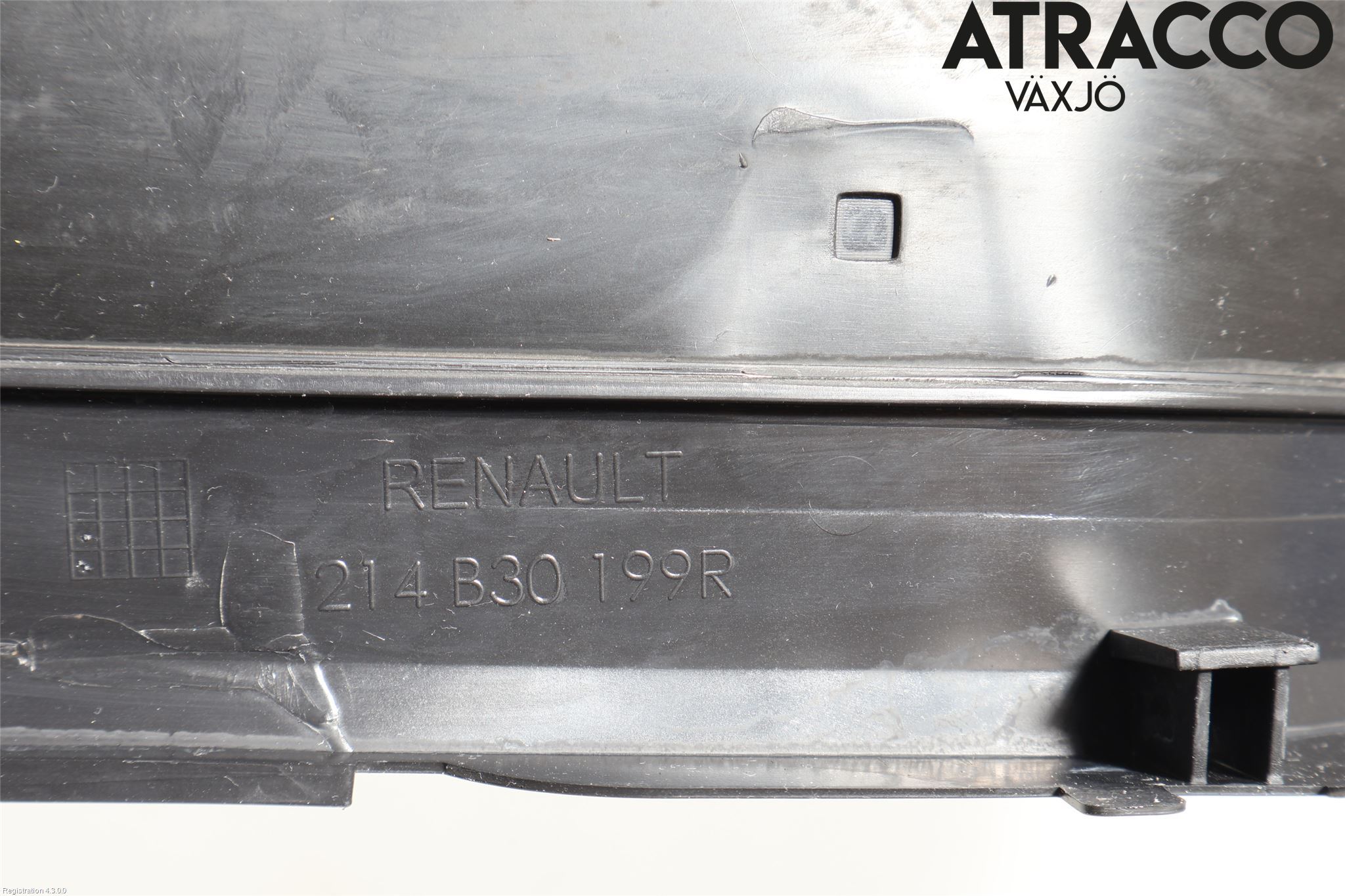 Renault CLIO IV 12-16 Deflektor Plåt-Plast Kylning