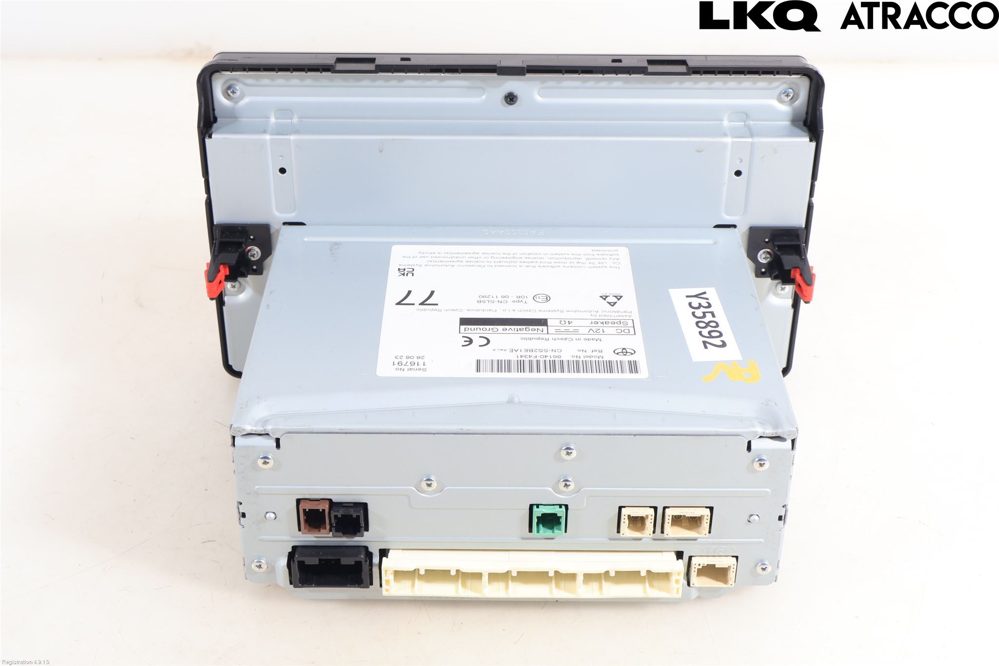 Toyota C-HR 16-23 Cd Radio - Multimediapanel