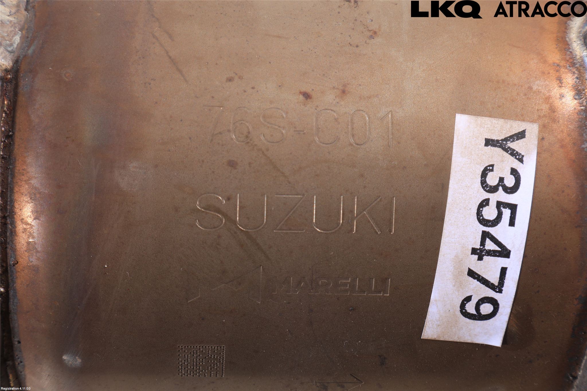 Suzuki VITARA 15- Katalysator