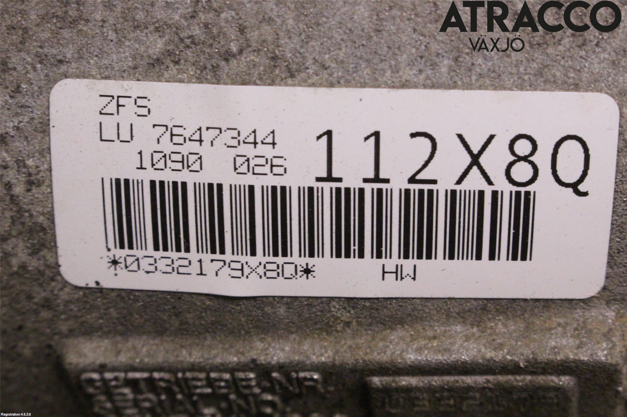 BMW 3 F30/F31/F80 12-19 Växellåda Automat