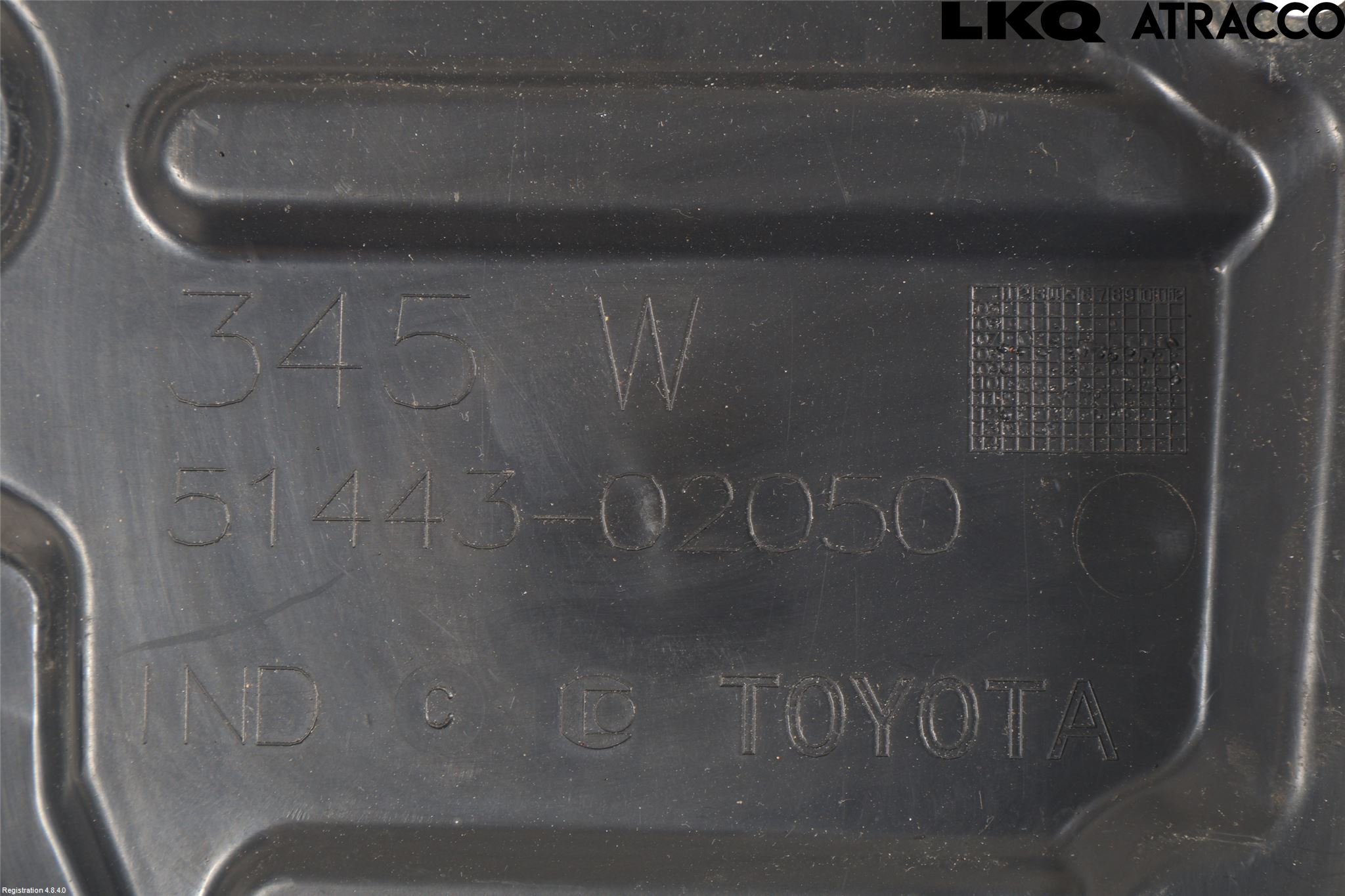Toyota AVENSIS 09-15 Hasplåt Plåt-Plast