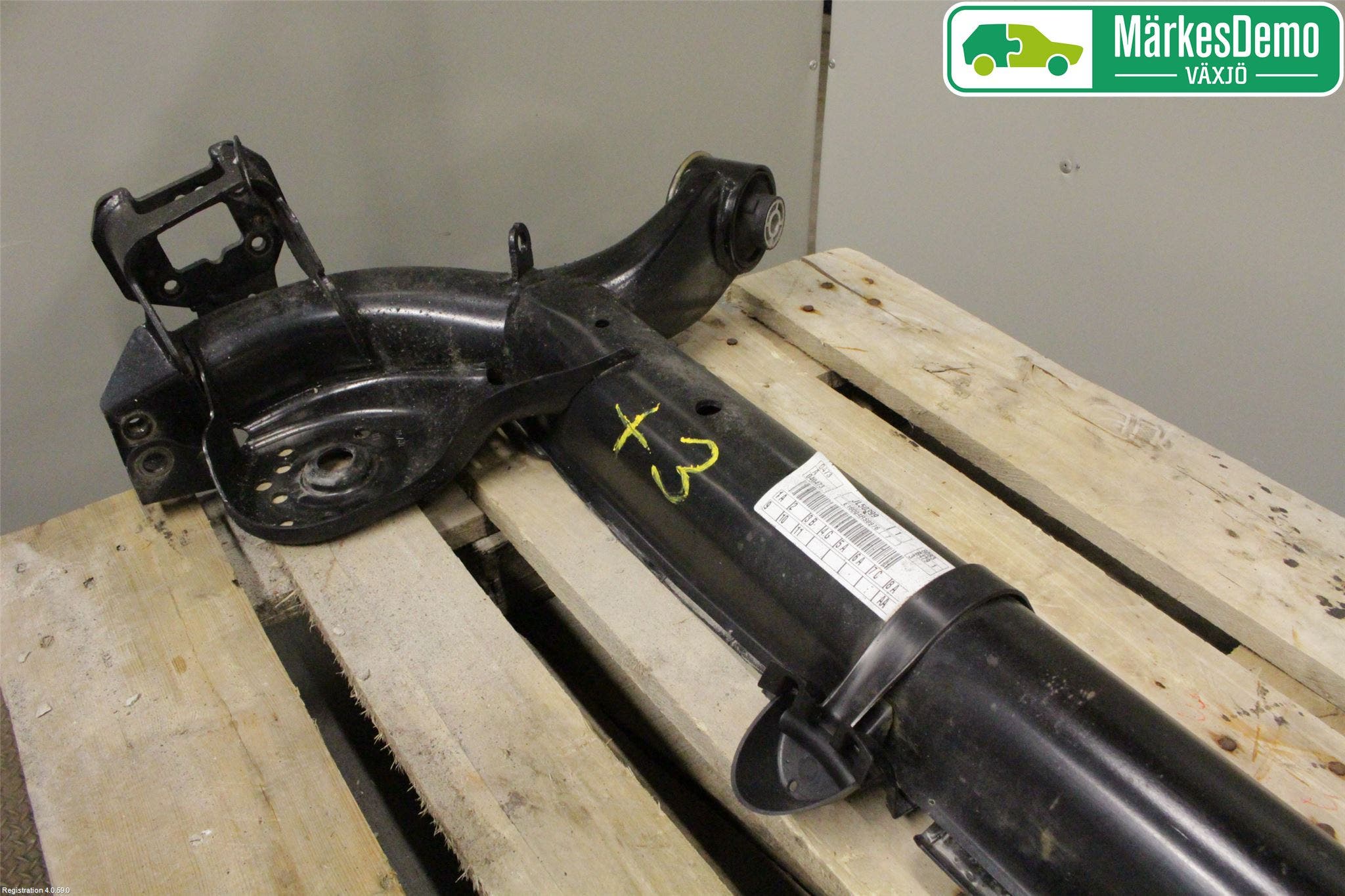 Ford FIESTA (VII) 18-23 Bakaxelbalk