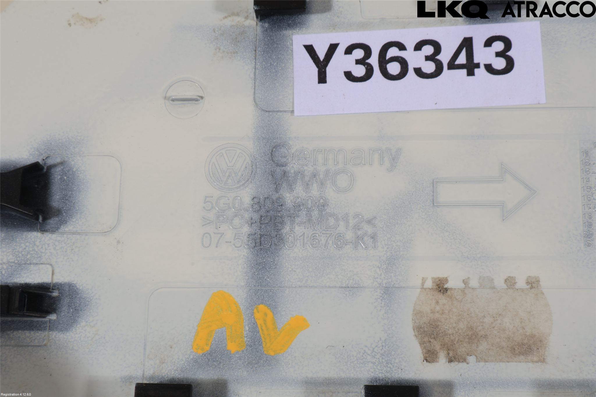 Volkswagen VW GOLF / E-GOLF VII 13-20 Tanklucka