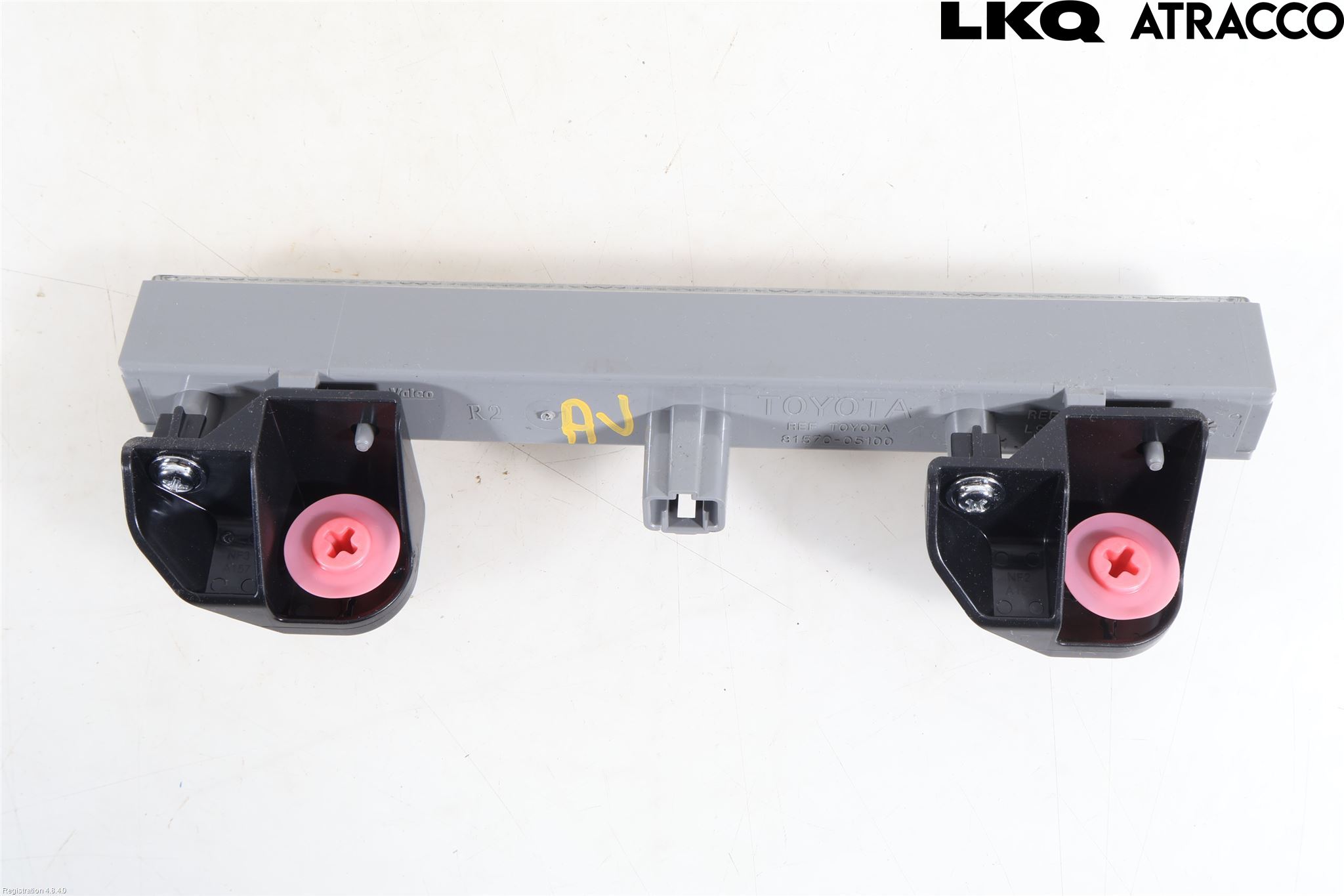 Toyota AURIS 13-19 Bromsljus Bakruta