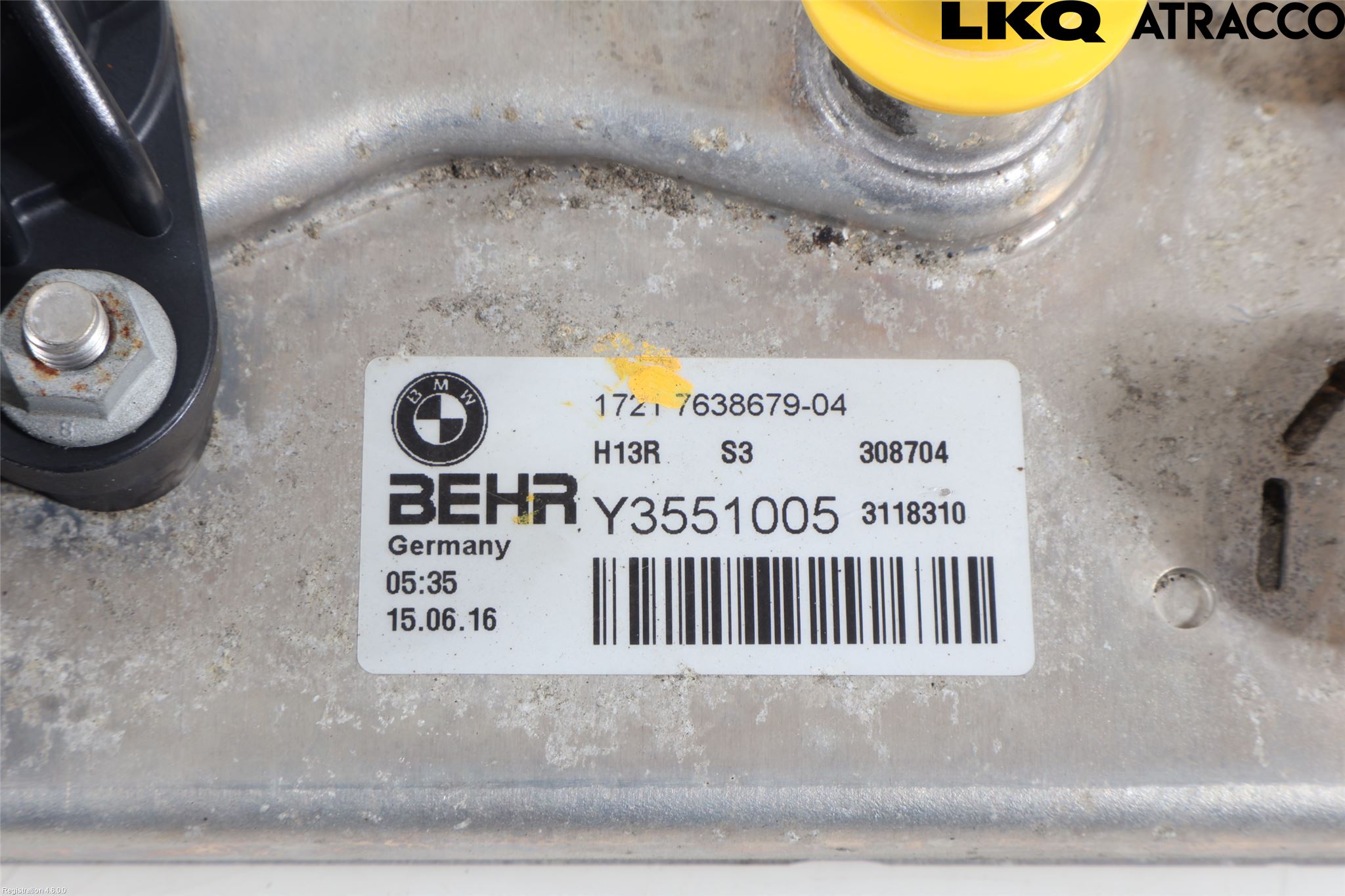 BMW 5 F10/F11/F18 09-17 Oljekylare Automat
