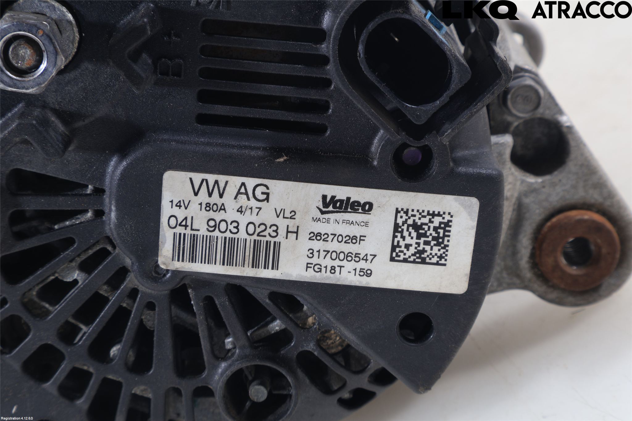 Volkswagen VW TIGUAN 16-24 Generator