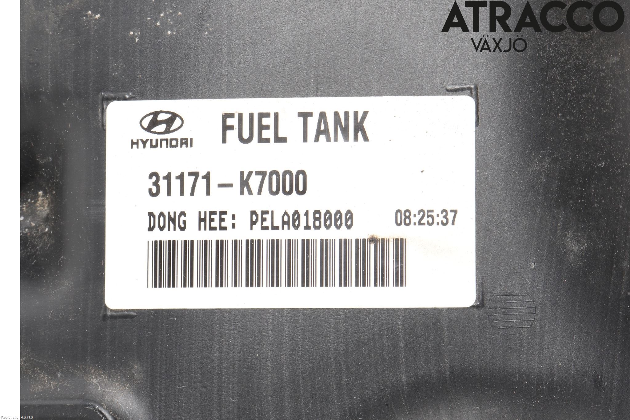 Hyundai i10 LA 20- Bränsletank Insprutning