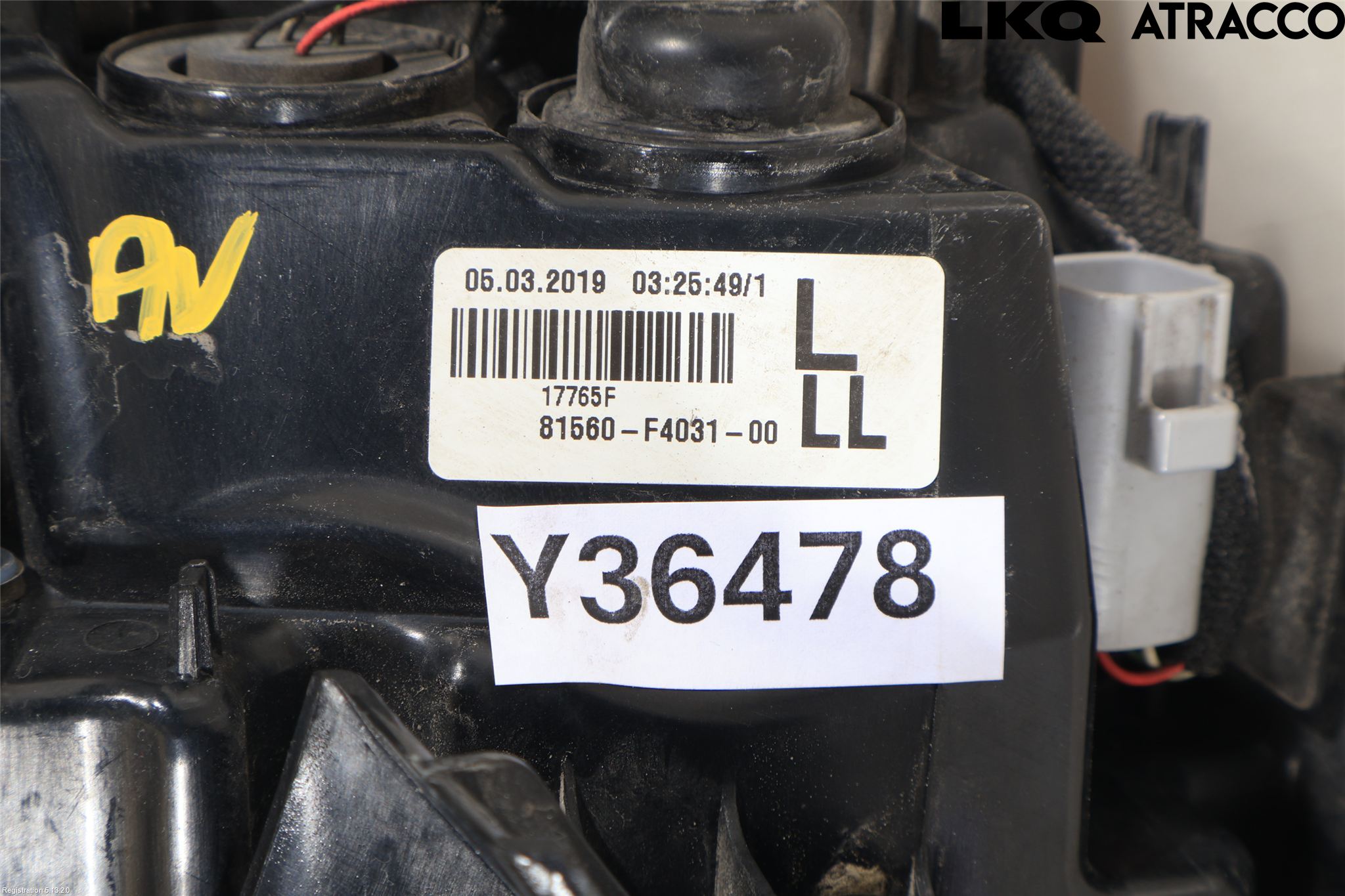 Toyota C-HR 16-23 Bakljus Vänster