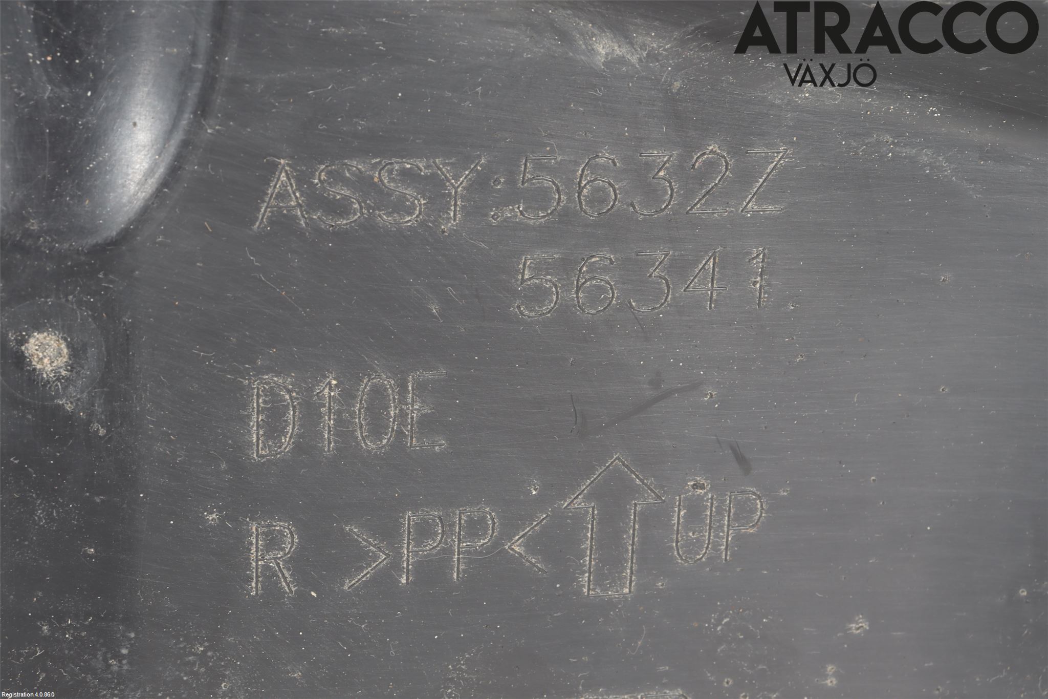 Mazda CX-3 Hasplåt Plåt-Plast