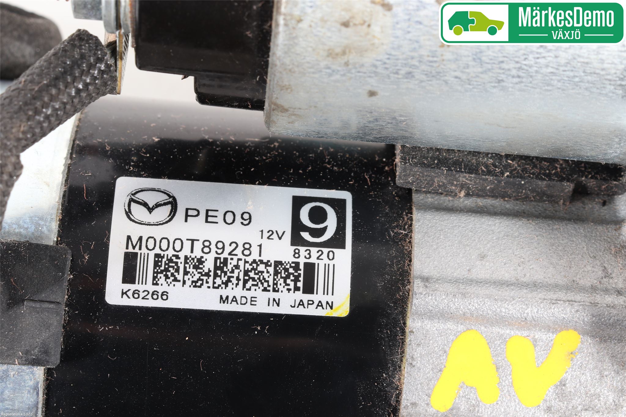 Mazda CX-3 Startmotor