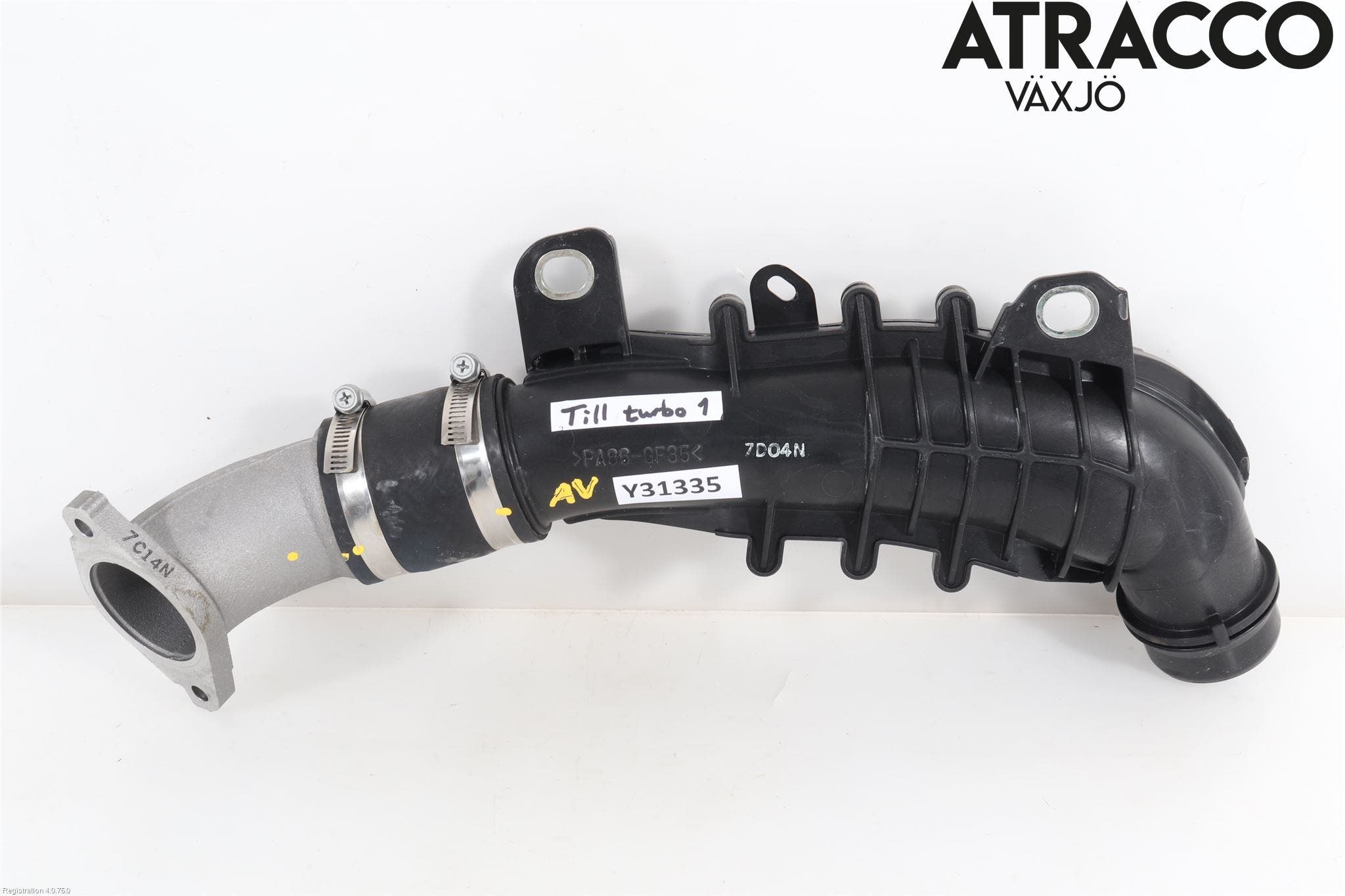 Mazda 3 III 14-19 Laddluft-Intercoolerrör