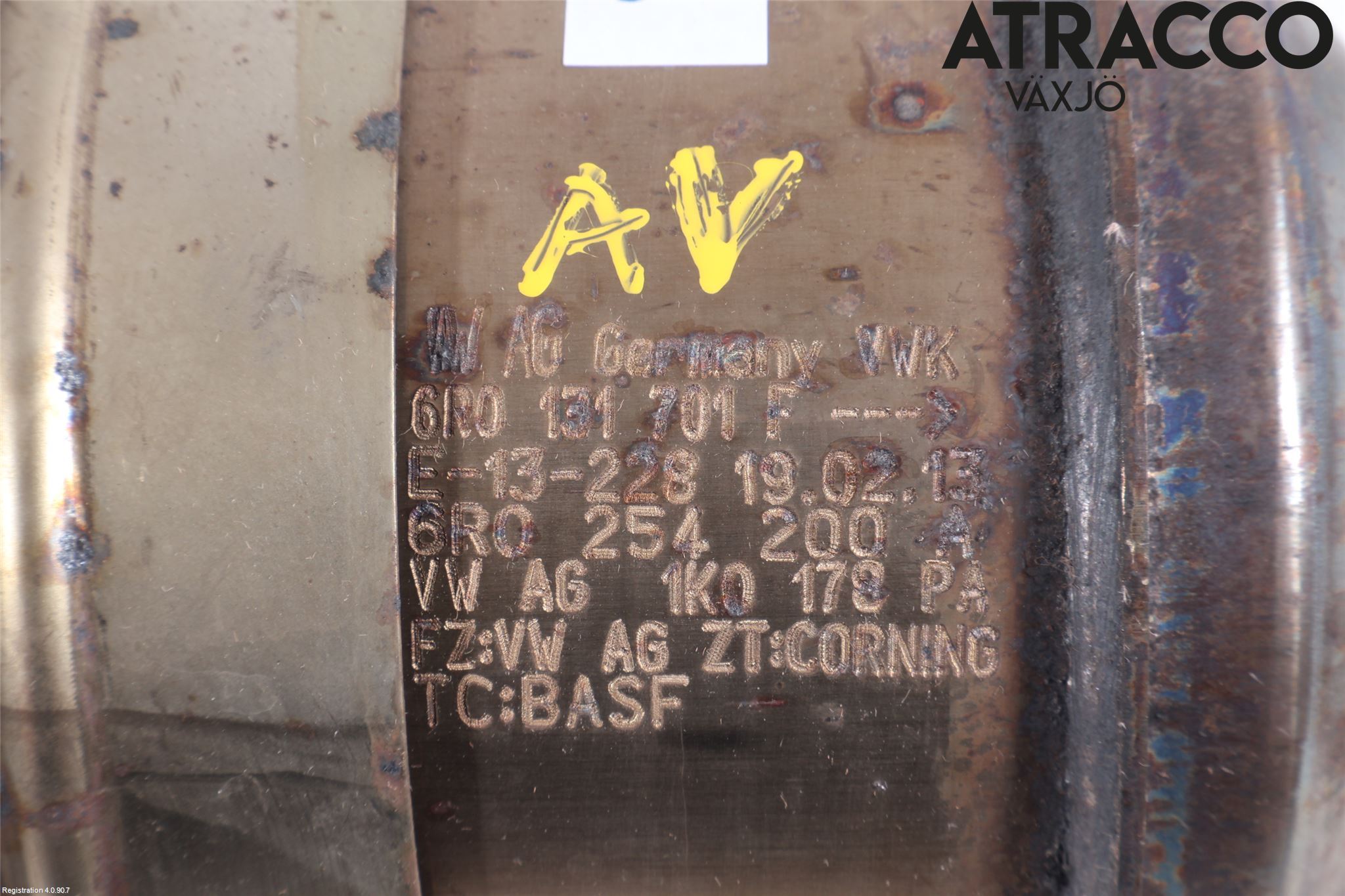 Audi A1/S1 11-18 Katalysator