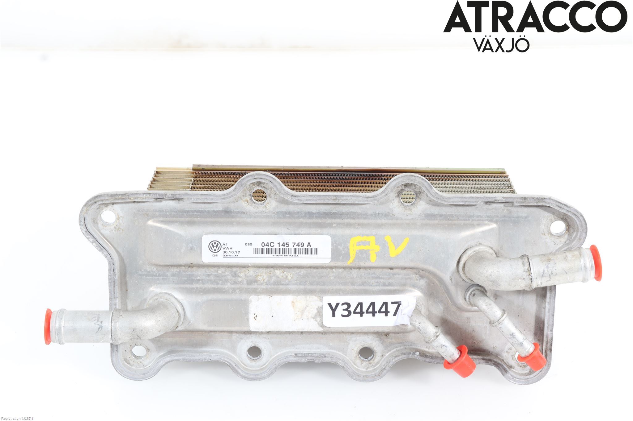 Volkswagen VW GOLF / E-GOLF VII 13-20 Laddluft-Intercooler Kyl