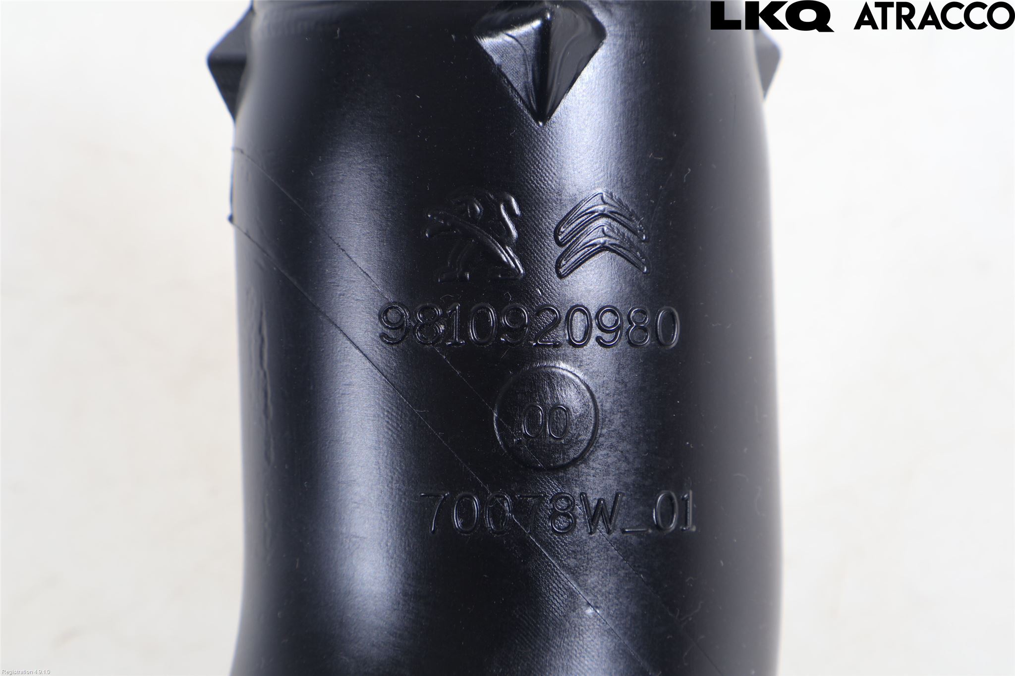 Peugeot 308/E-308 21- Förg-Bälg-Rör Mot Luftr