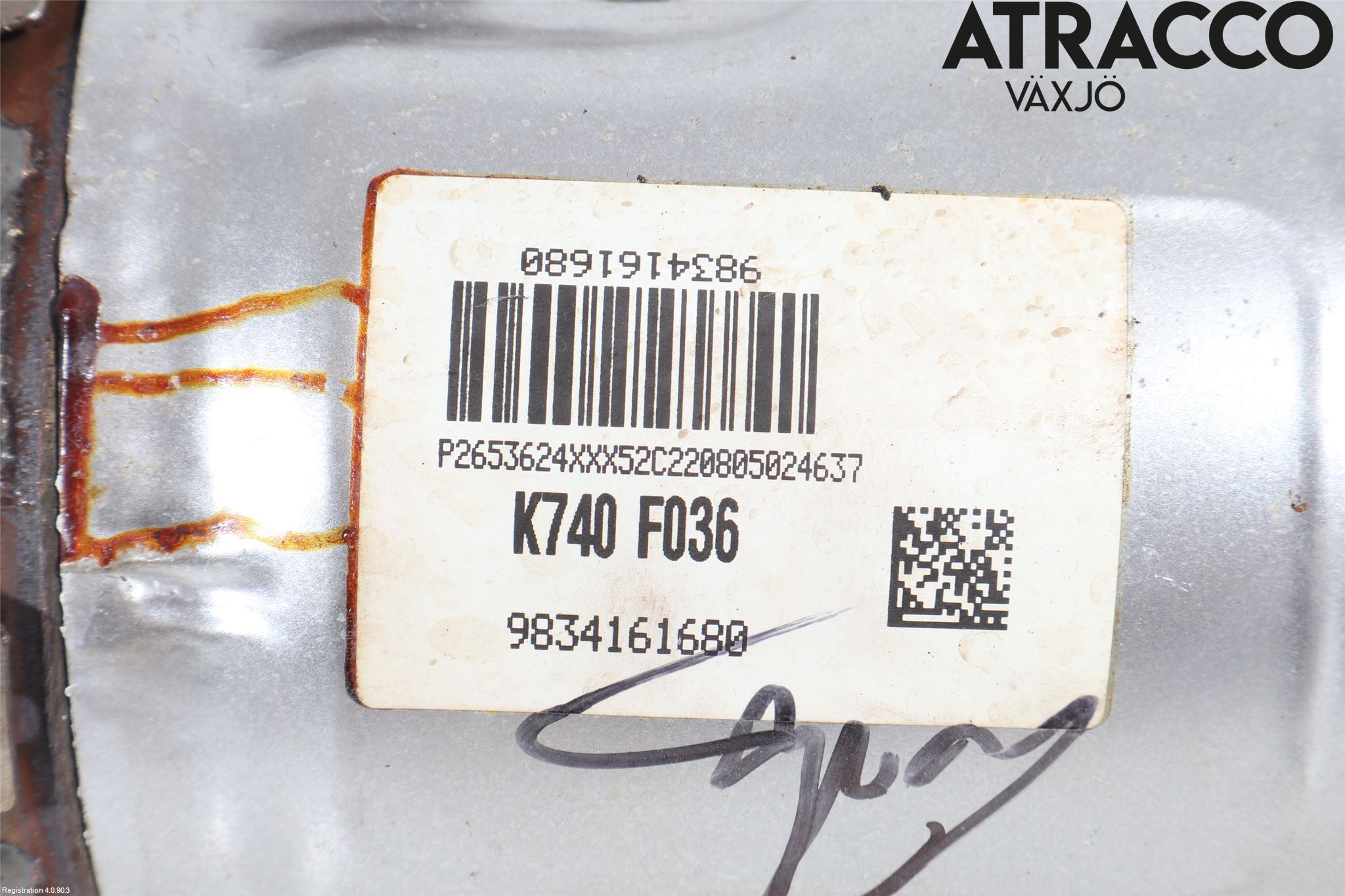 Peugeot 3008 17-24 Katalysator