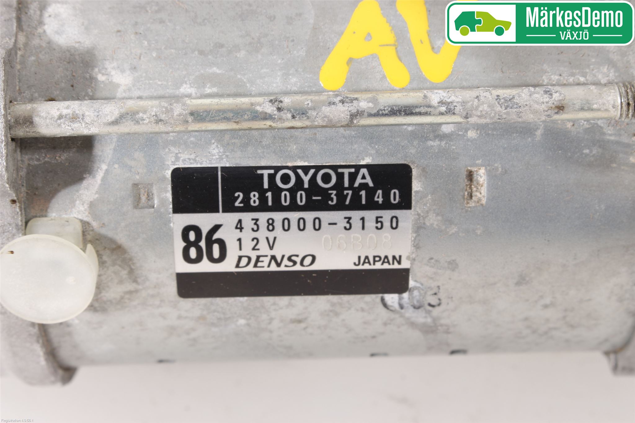 Toyota RAV4 13-18 Startmotor