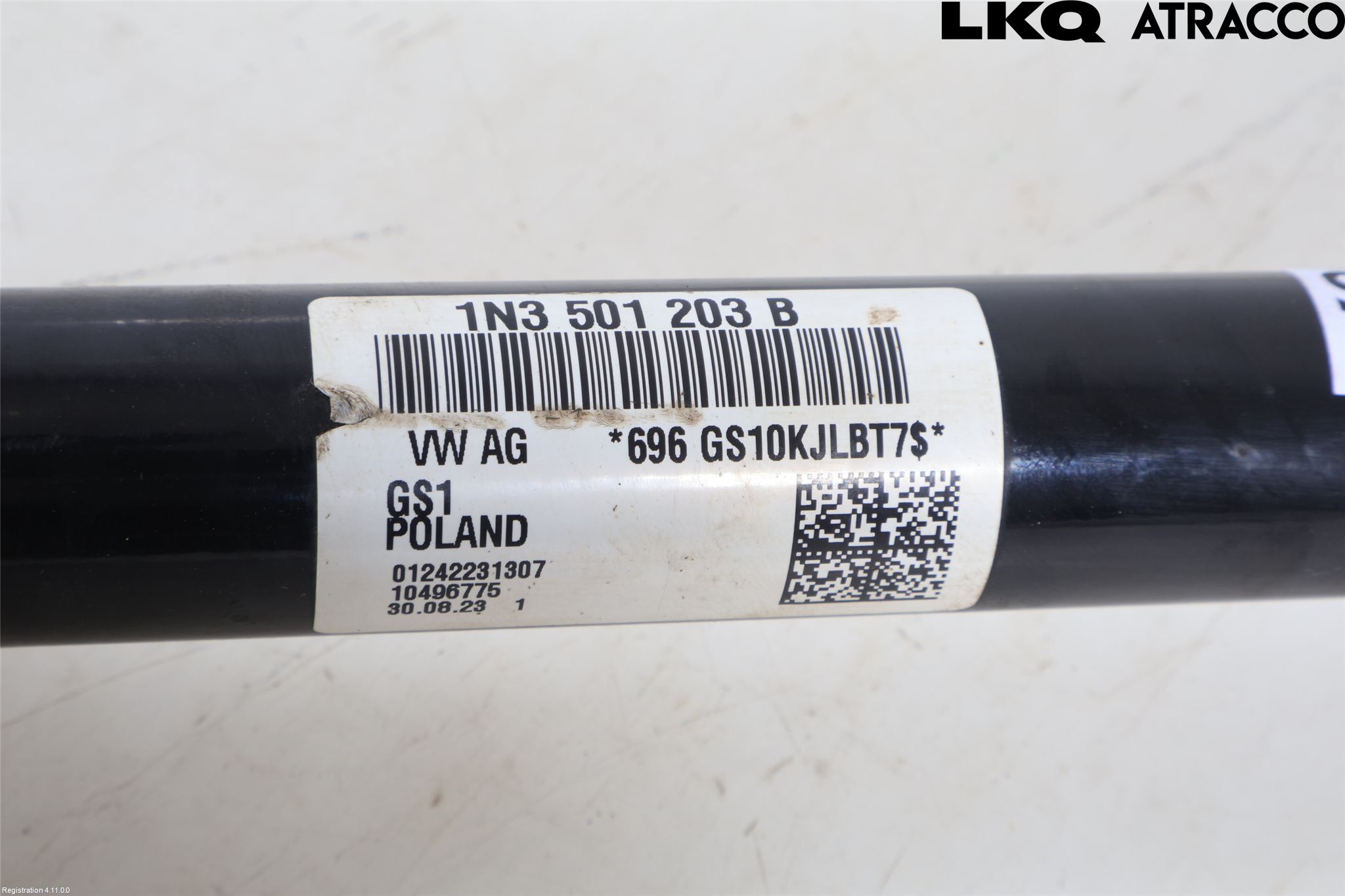 Volkswagen VW ID BUZZ/CARGO 22- Drivaxel Bak Vänster