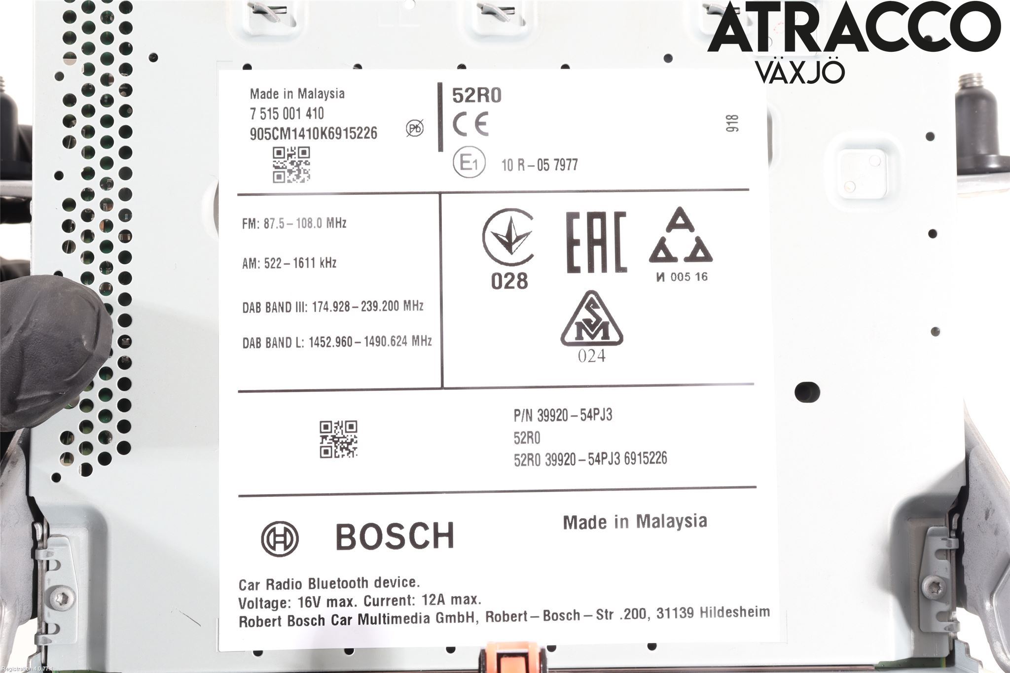 Suzuki VITARA 15- Cd Radio - Multimediapanel