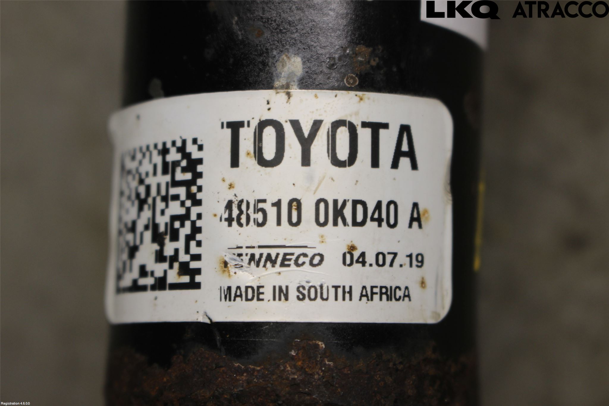 Toyota HILUX 16- Fjäderben Fram Vänster