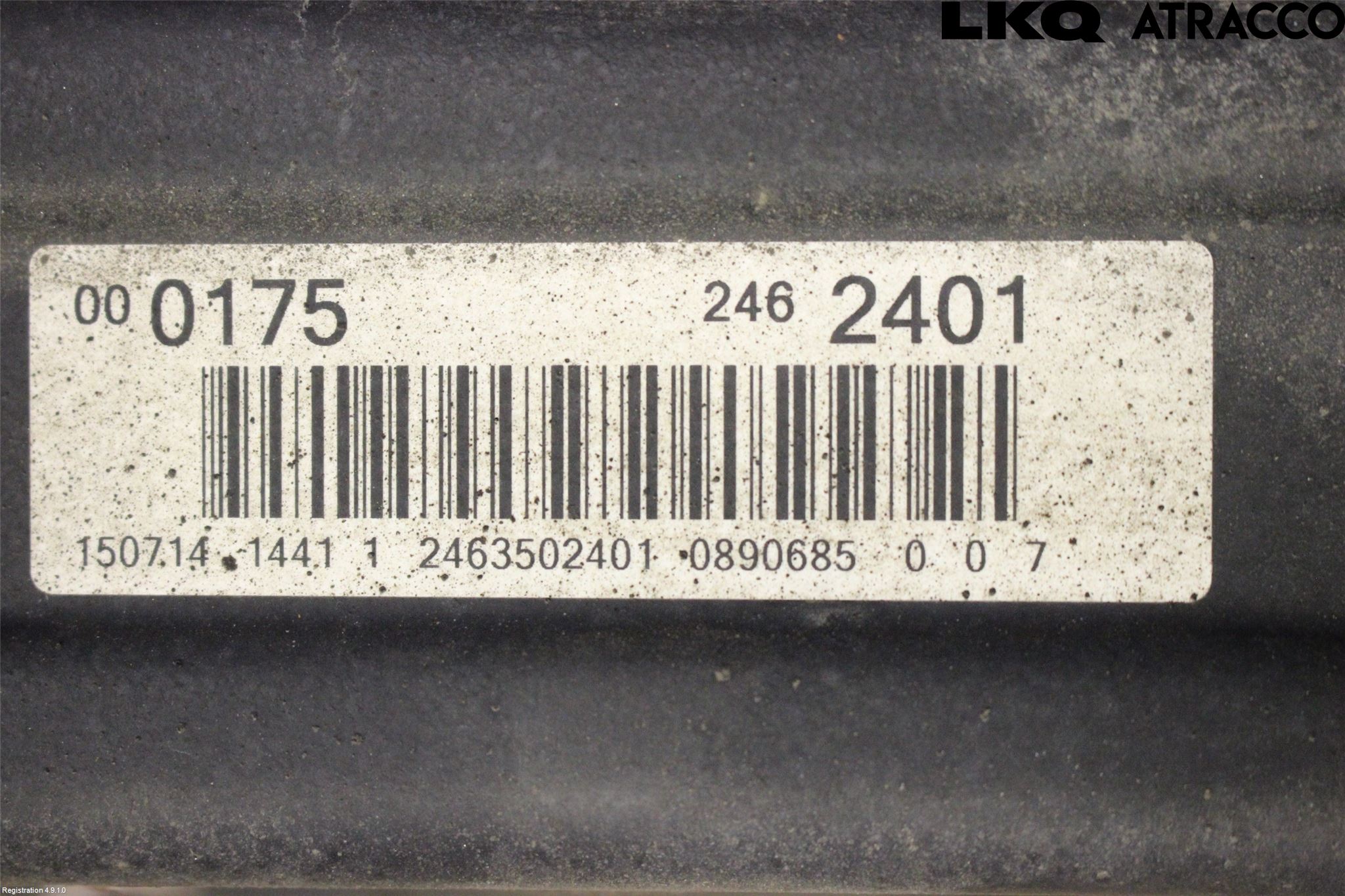 Mercedes-Benz MB GLA-KLASS (X156) 13-20 Bakaxelbalk