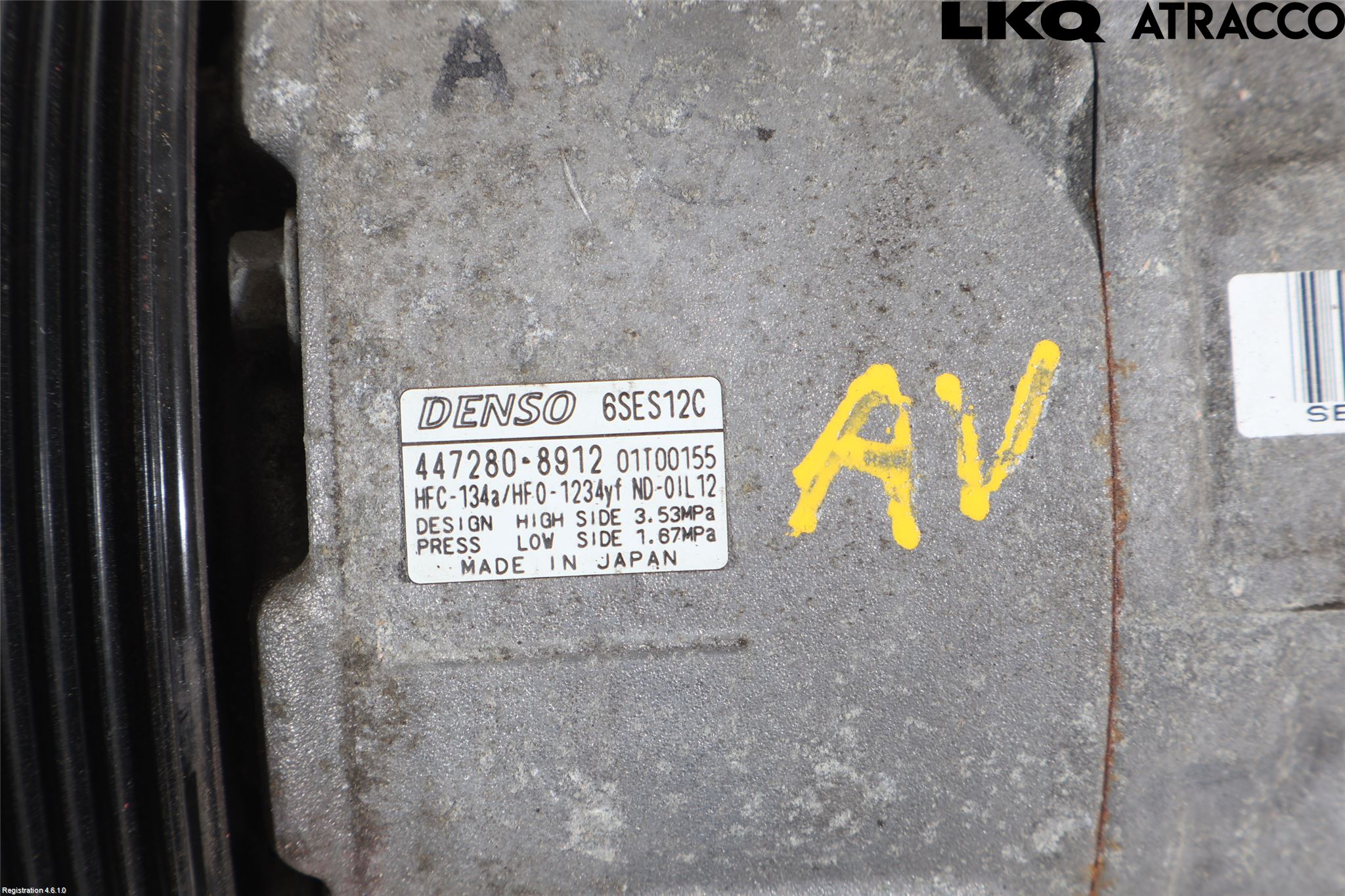 Toyota AURIS 13-19 Ac Kompressor