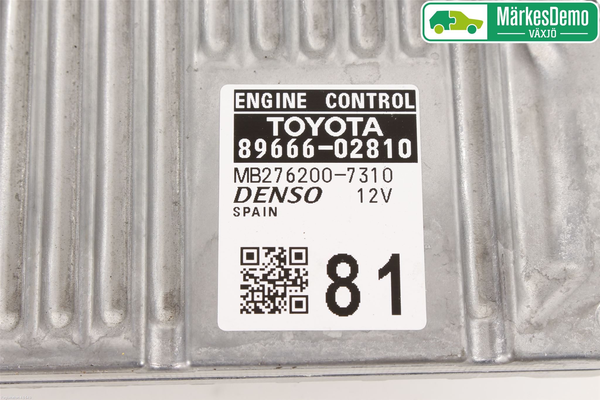 Toyota AURIS 13-19 Styrenhet Insprut Bensin