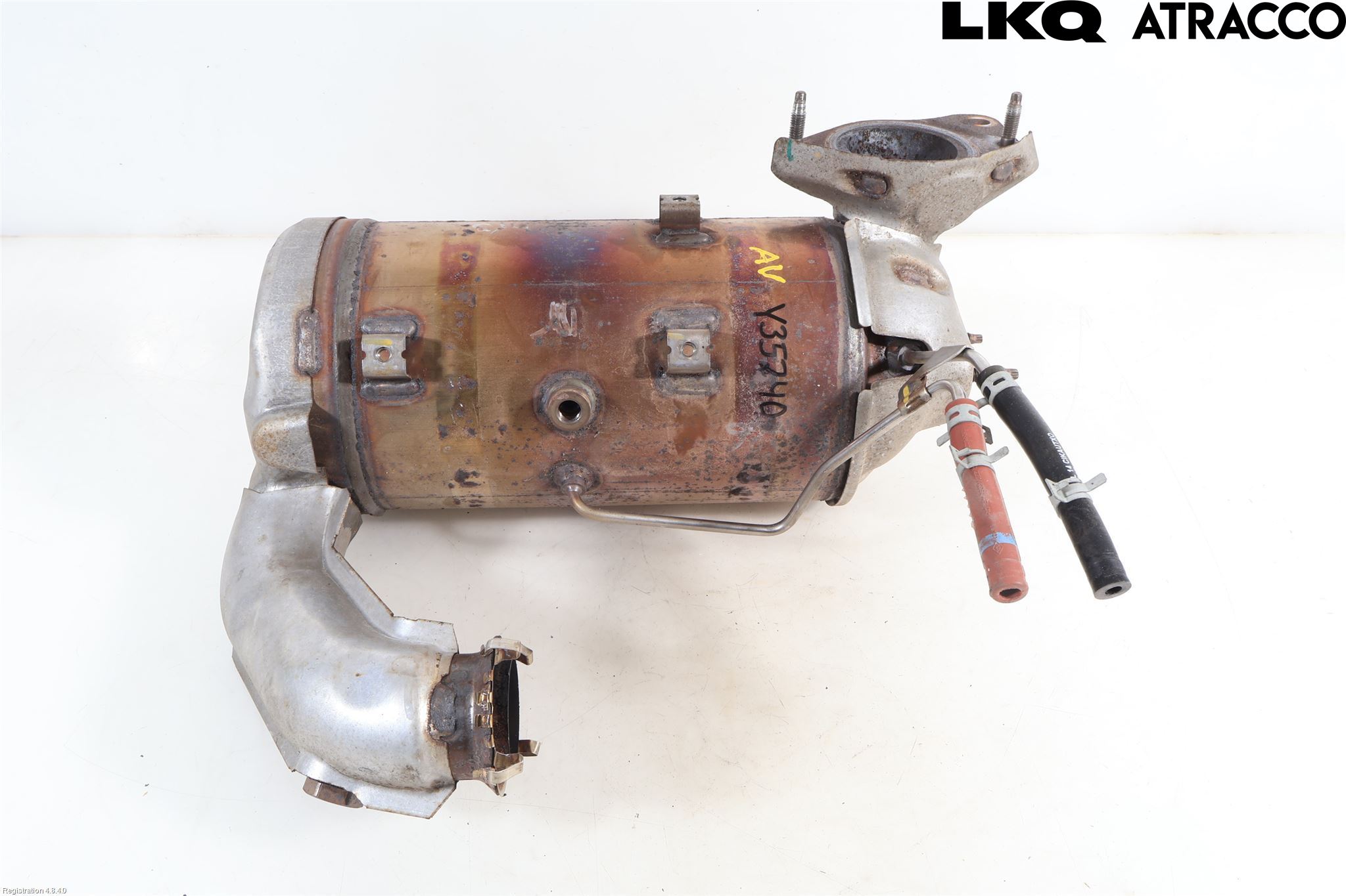 Nissan PULSAR Avgas Partikelfilter