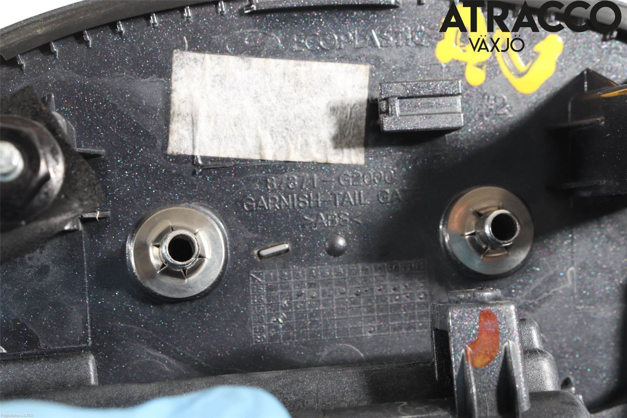 Hyundai IONIQ AE 17-22 Bakluckehandtag