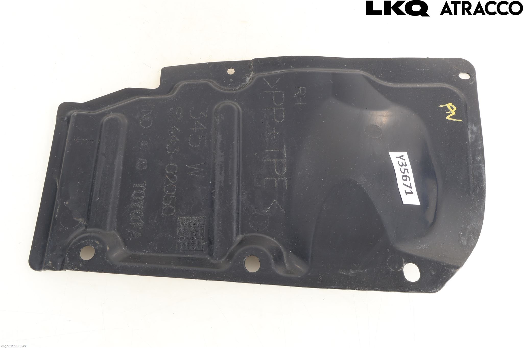 Toyota AURIS 13-19 Hasplåt Plåt-Plast
