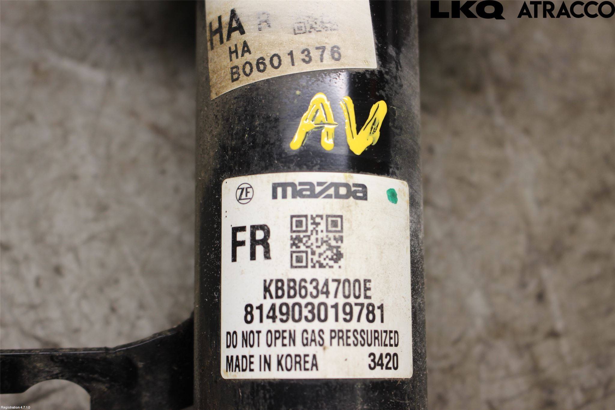 Mazda CX-60 22- Fjäderben Fram Höger