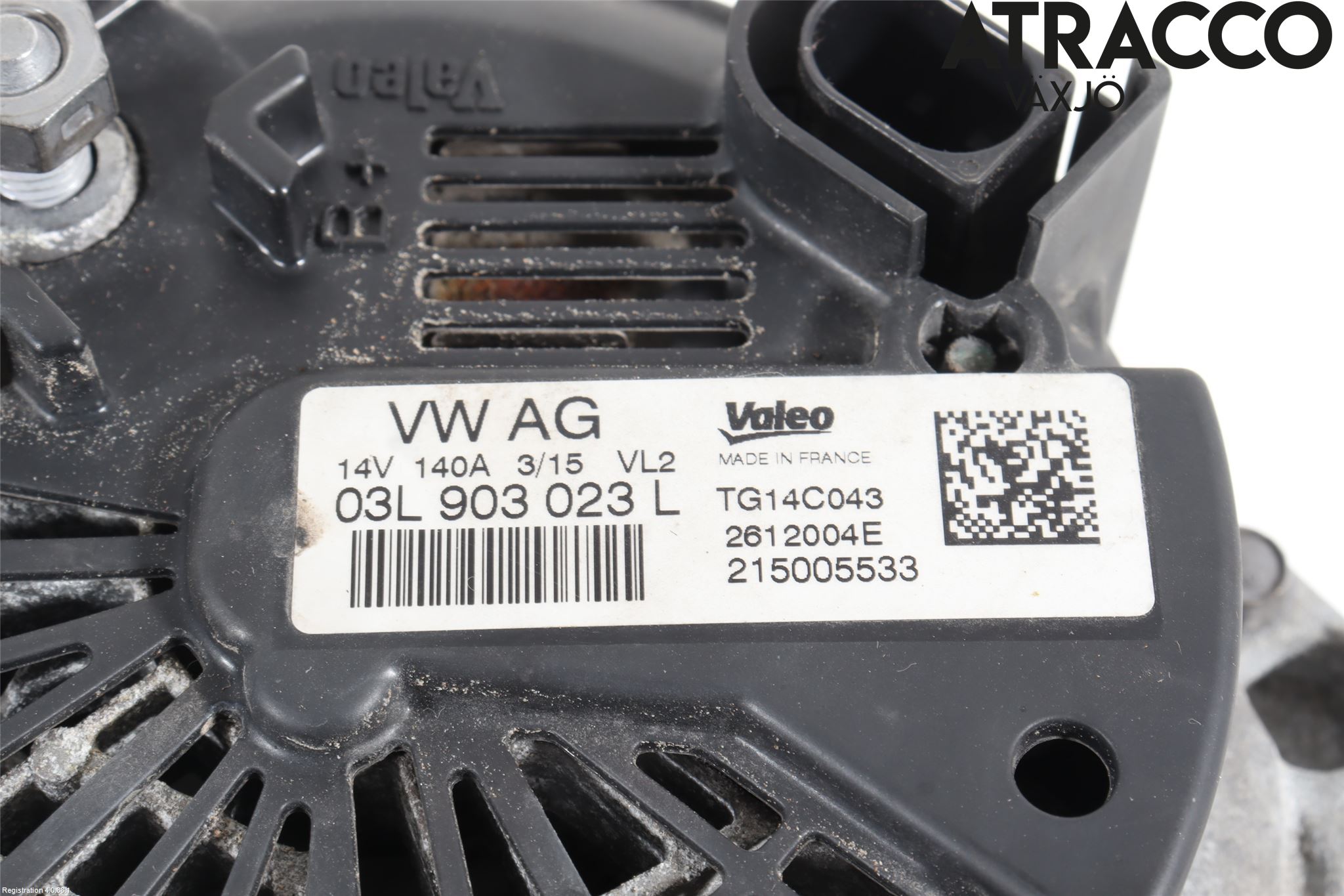 Volkswagen VW PASSAT 15-19 Generator