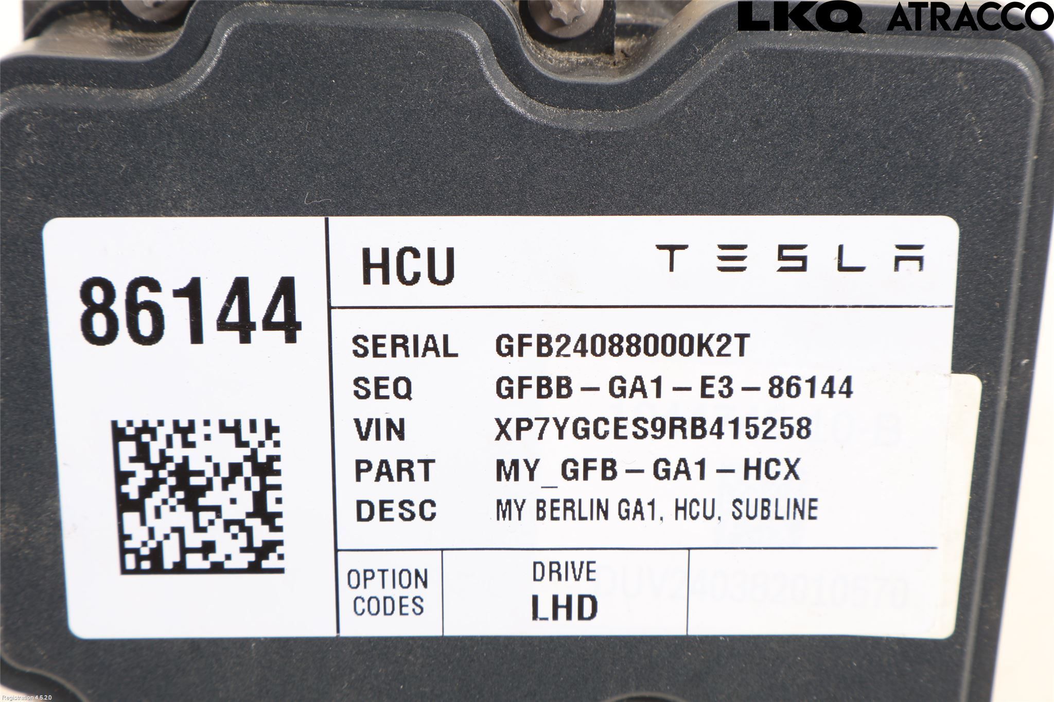 Tesla MODEL Y 21- Abs Hydraulaggregat