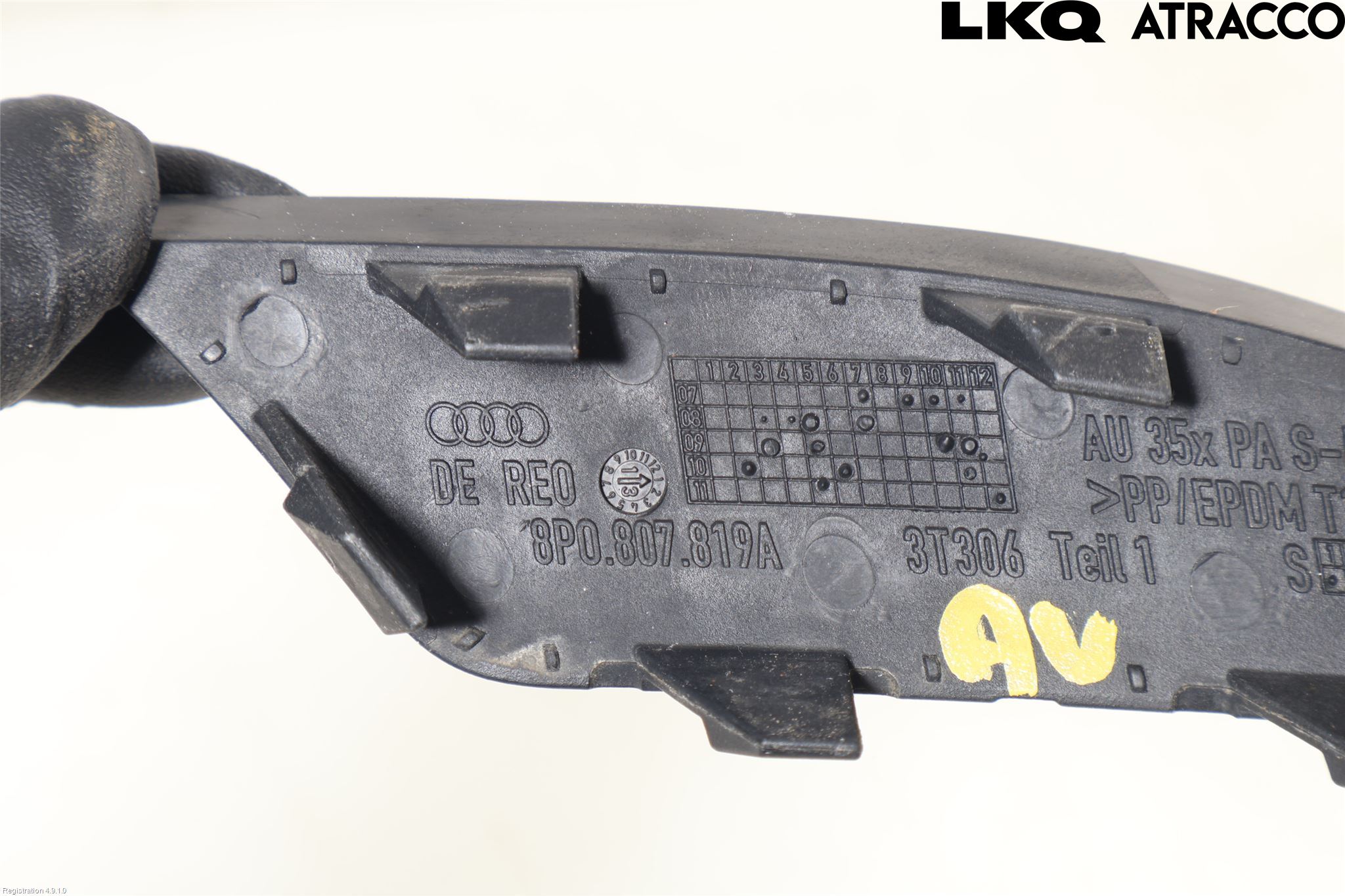 Audi A3/S3 05-13 Stötfångarlist Bak