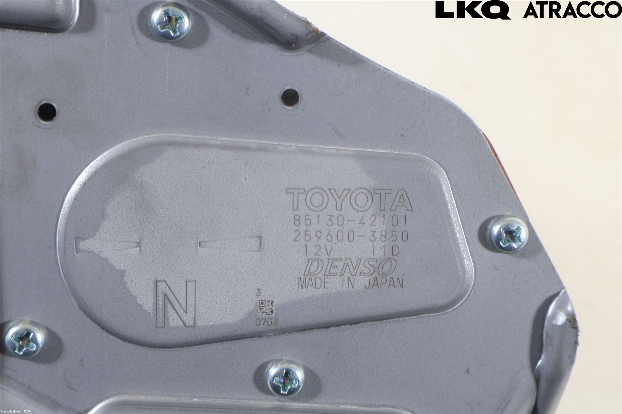 Toyota RAV4 19- Torkarmotor Baklucka