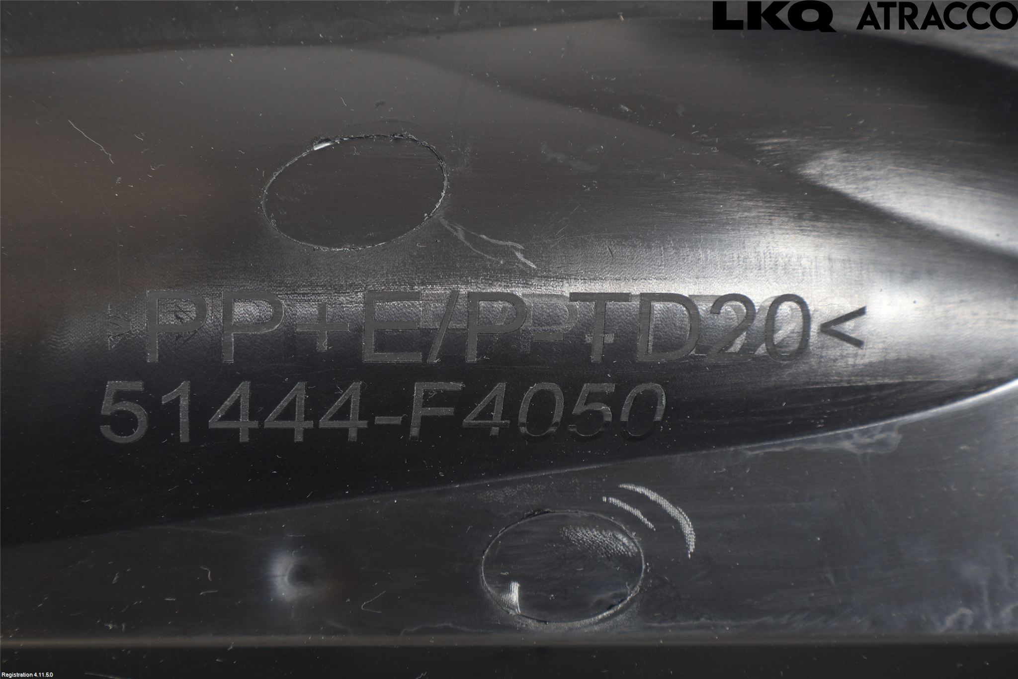 Toyota C-HR 24- Hasplåt Plåt-Plast