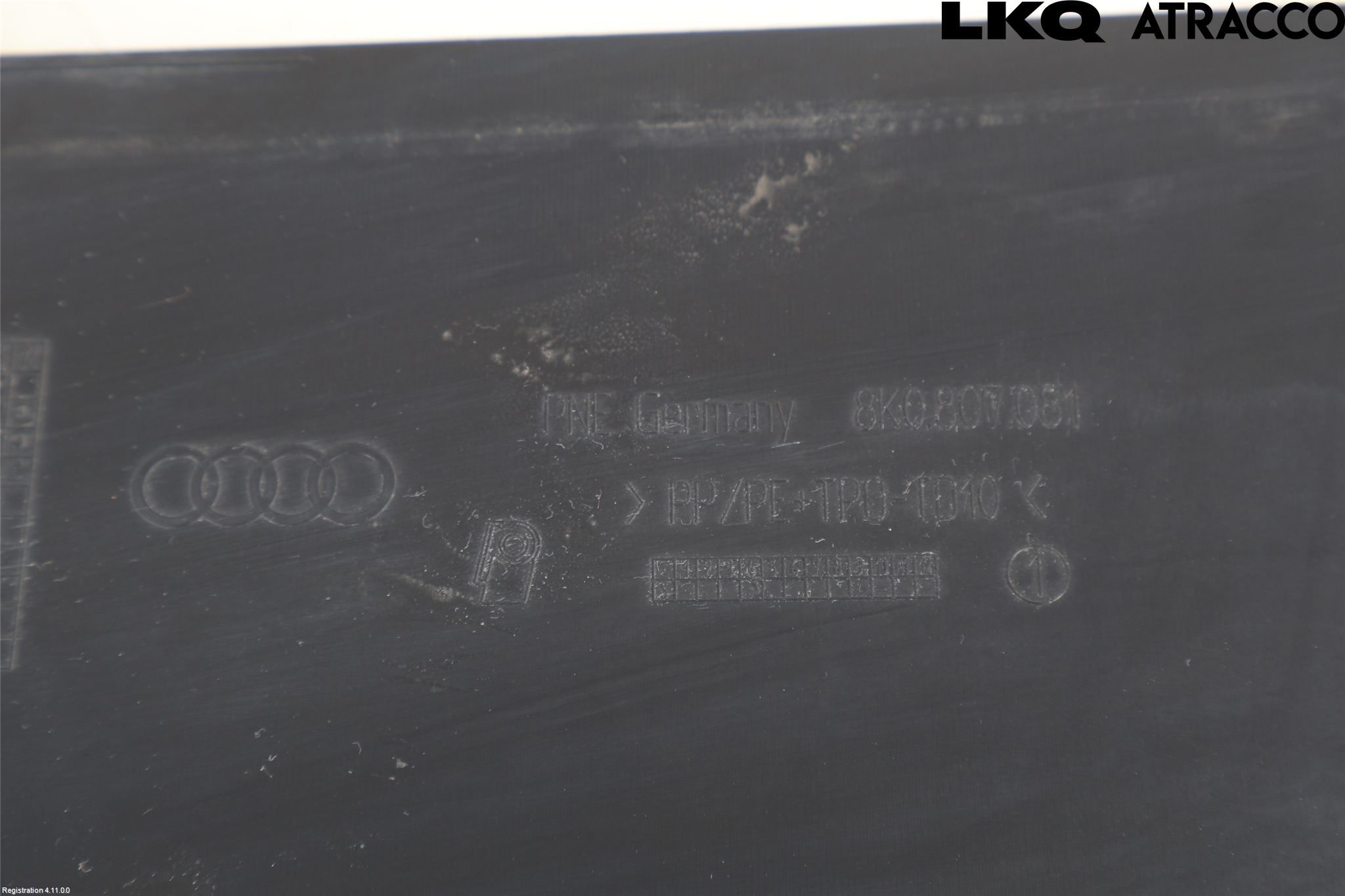 Audi A4/S4 08-11 Täckplast Front