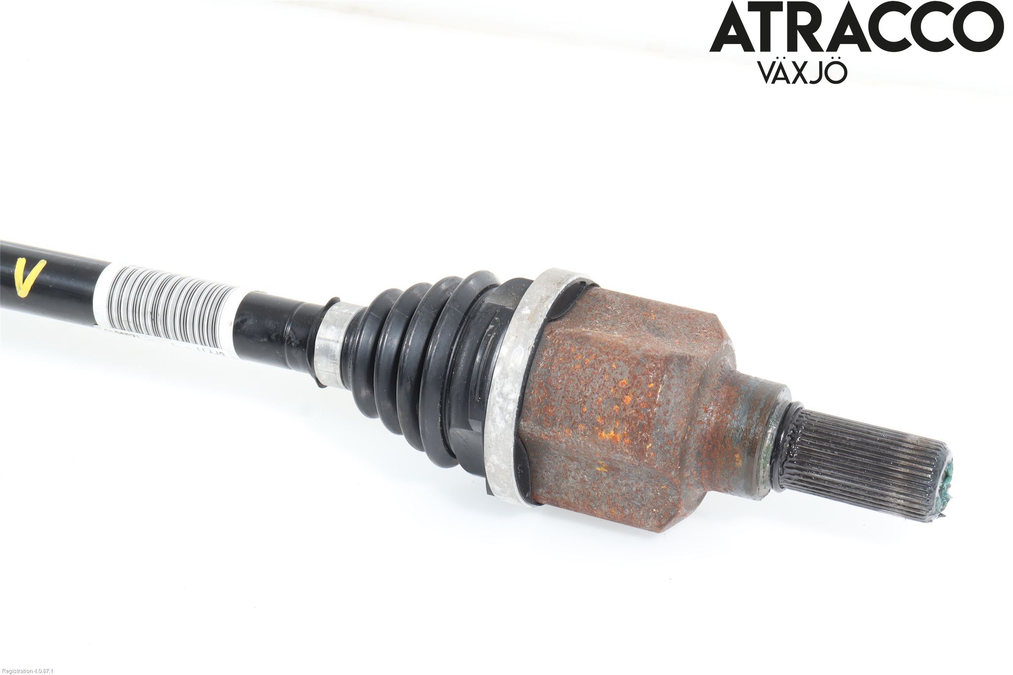 Peugeot 3008 17-24 Drivaxel Fram Vänster