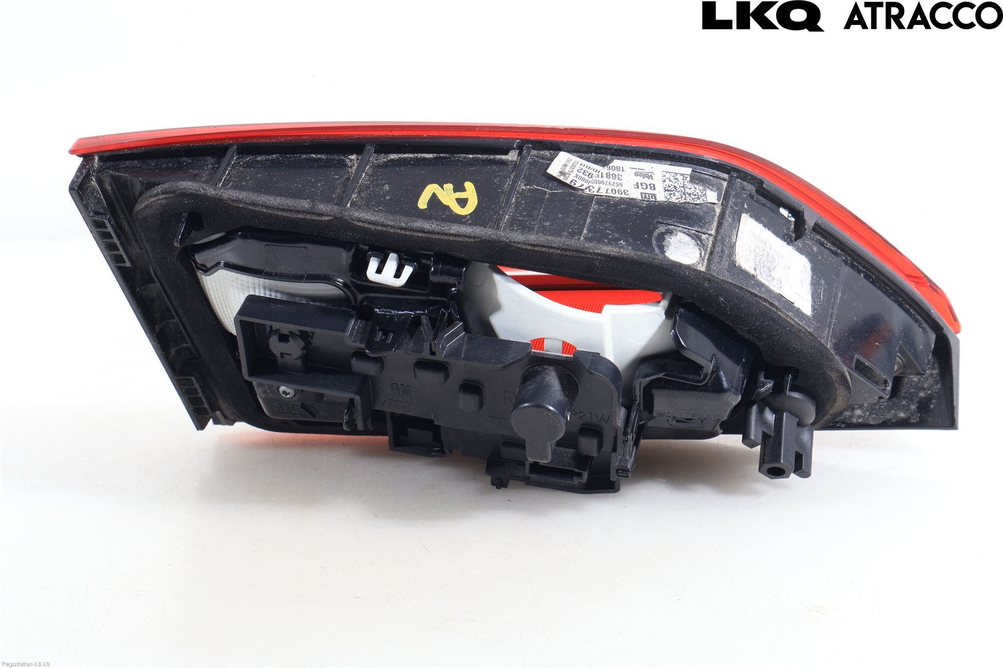 Opel ASTRA K 16-22 Bakljus Lucka Hö