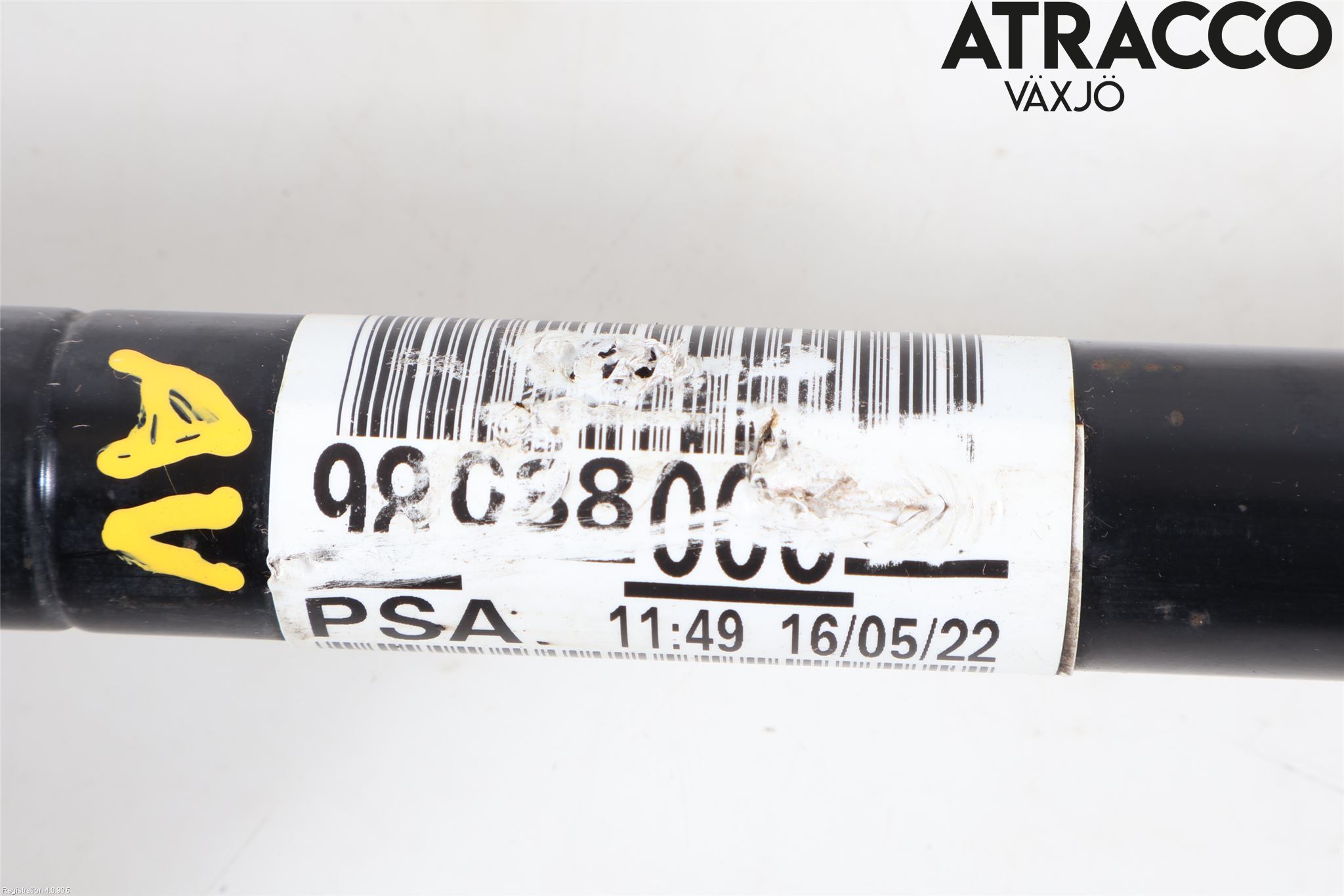 Citroen C3 AIRCROSS 18-23 Drivaxel Fram Vänster