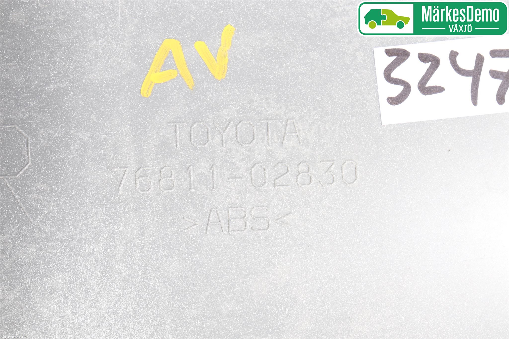 Toyota AURIS 13-19 Reflexramp-Dekorramp