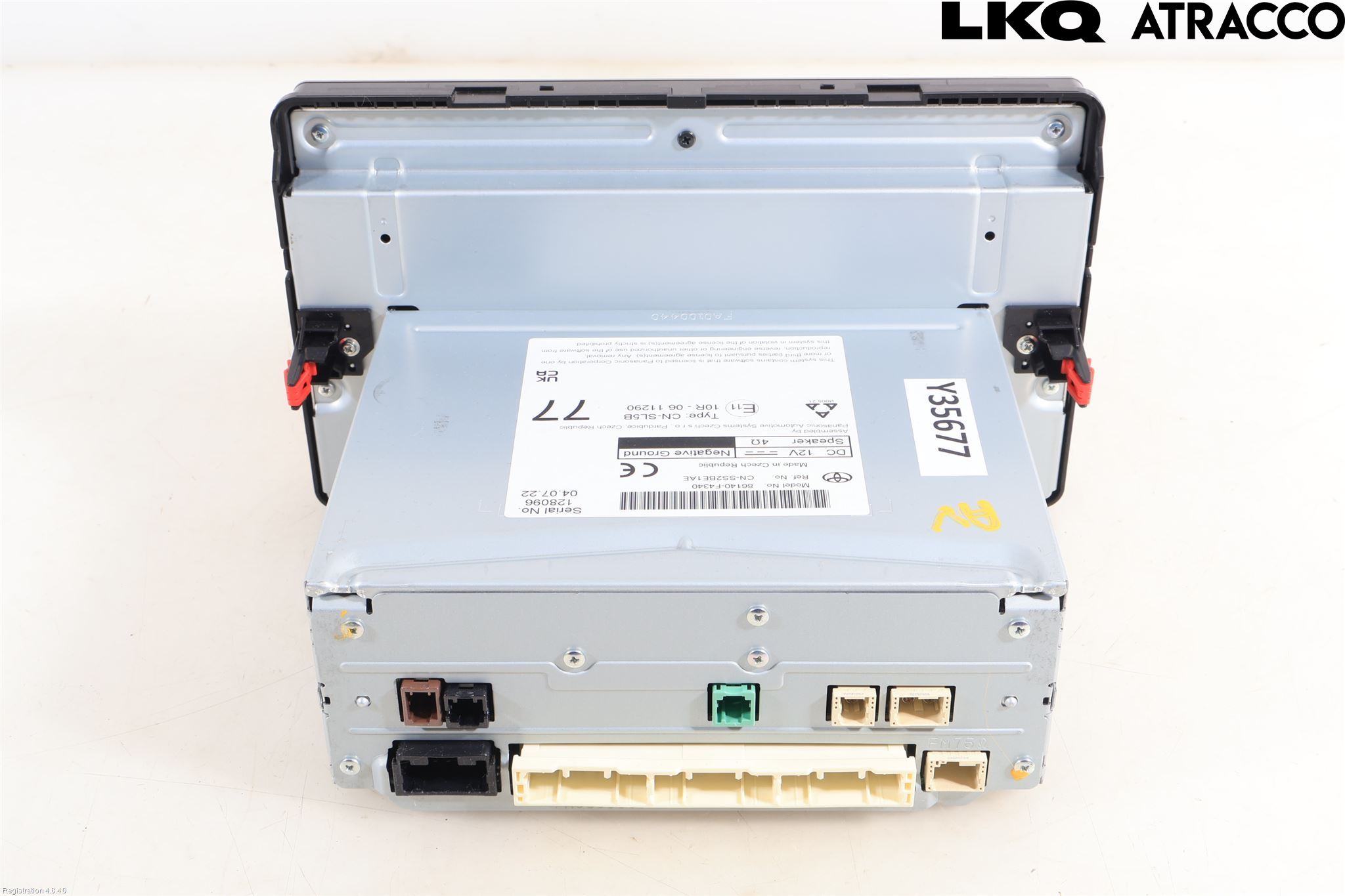 Toyota C-HR 16-23 Cd Radio - Multimediapanel