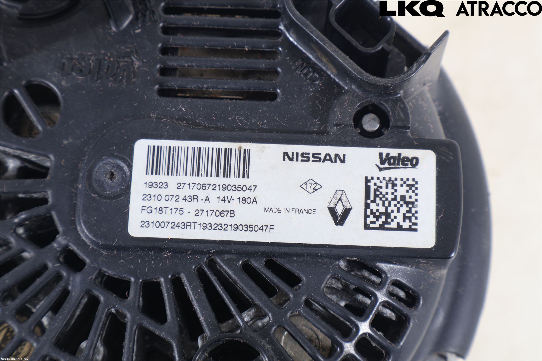 Nissan NV250 20-22 Generator