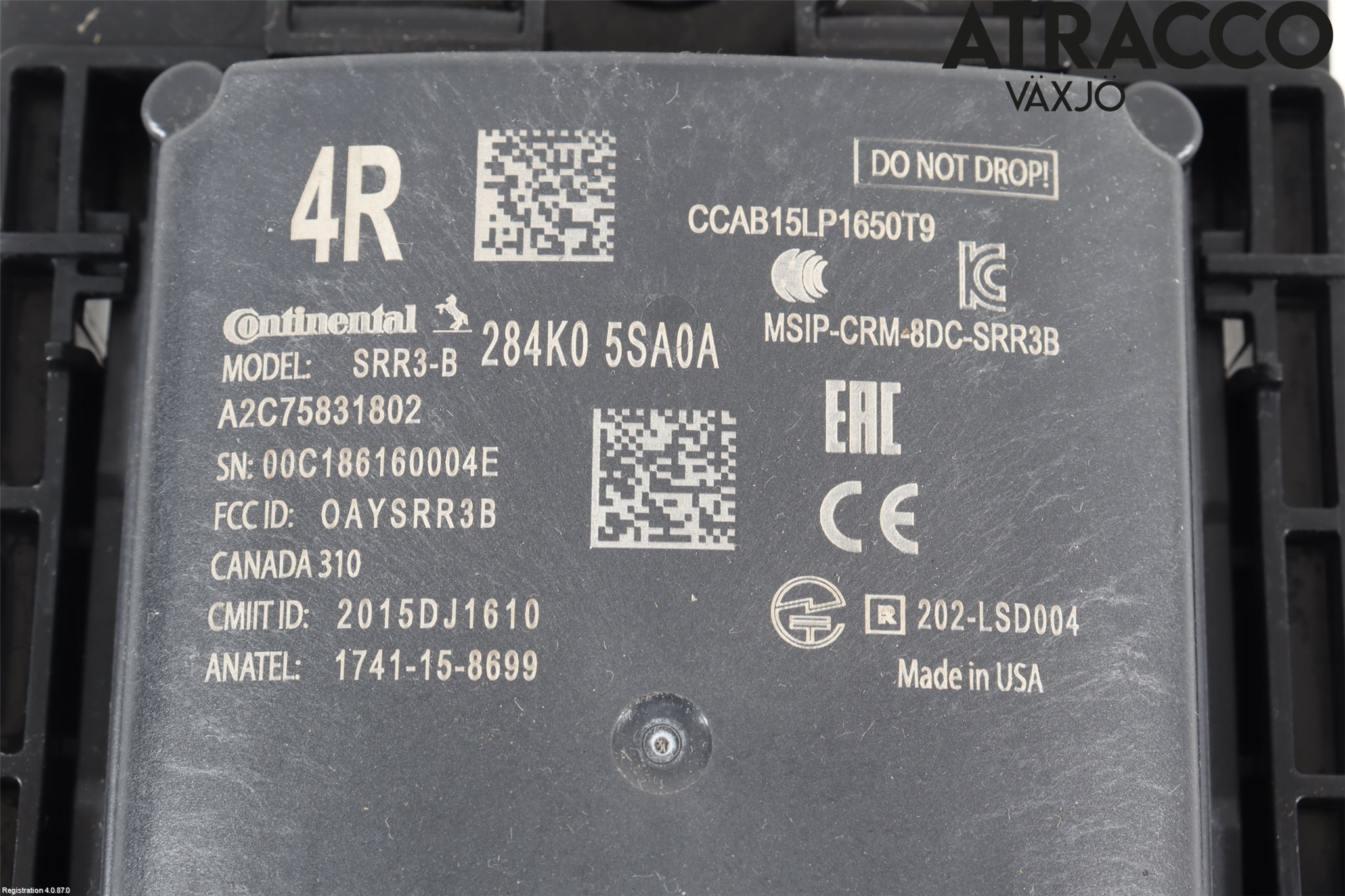 Nissan LEAF 18- Sensor Aktivt Kollisionsskydd